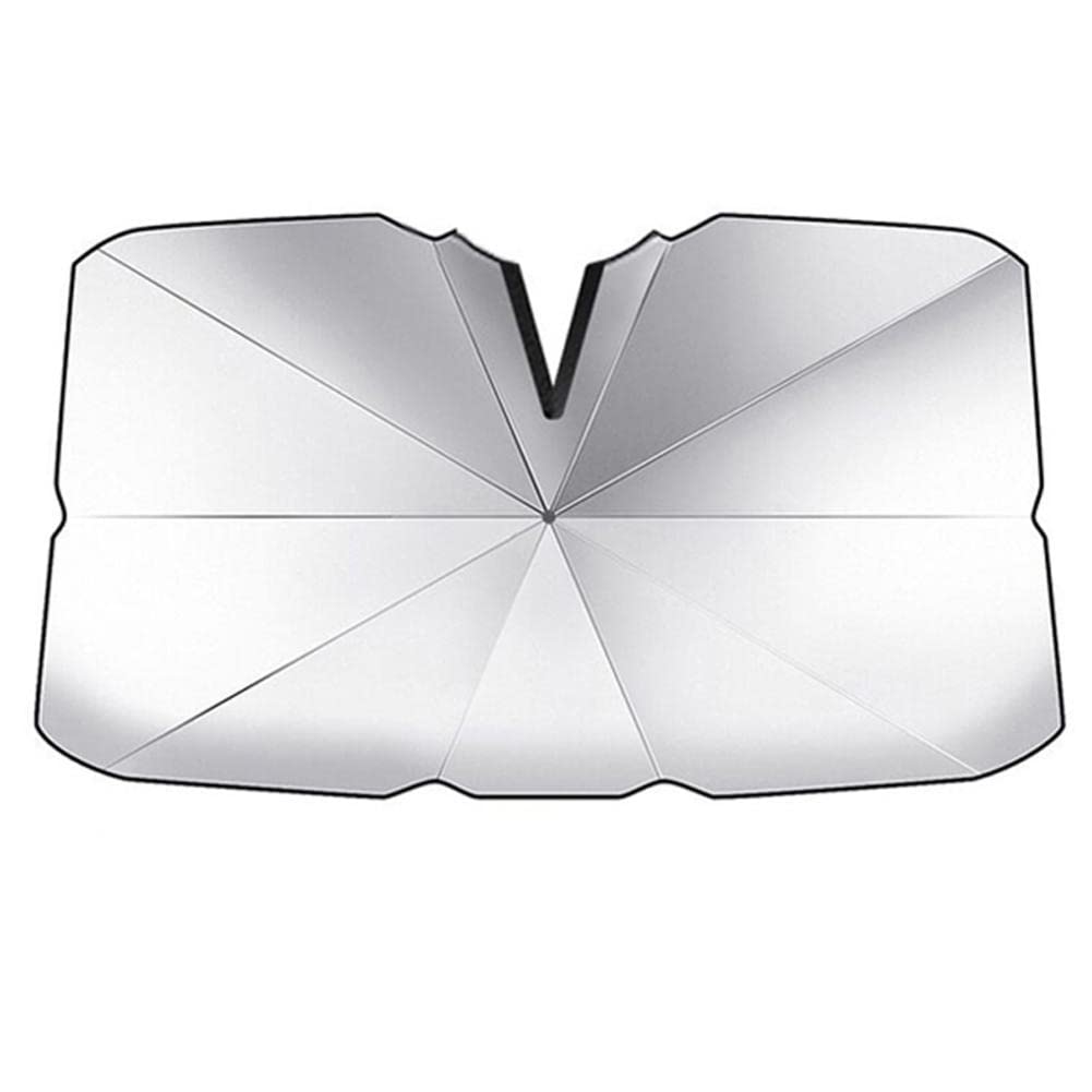 SAXTZDS Car Windshield Sunshade Umbrella - Summer Heat Insulation Sun Protection Cloth for Car Front Window Shading - Perfect for Parking and Outdoor Use
