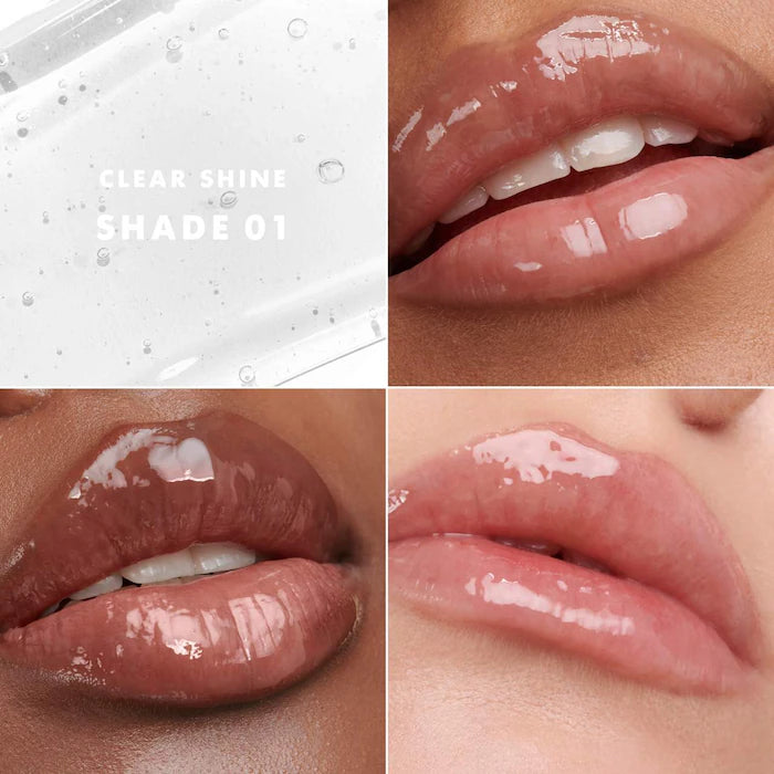 Armani Beauty Gloss Labial Prisma Glass Hydrating Lip Gloss with Squalane - Moisturizing & Shine for Day & Night Wear