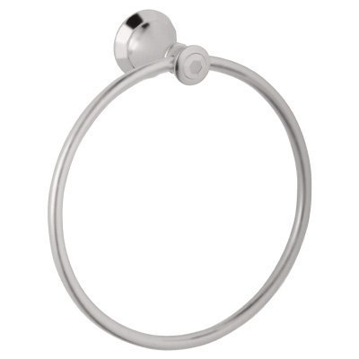 Growe 40222EN0 Kensington Infiniti Brushed Nickel Towel Ring - Premium Bathroom Accessory for Modern Homes & Luxury Hotels - Perfect for Hand Towels in Bathrooms, Spas & Powder Rooms