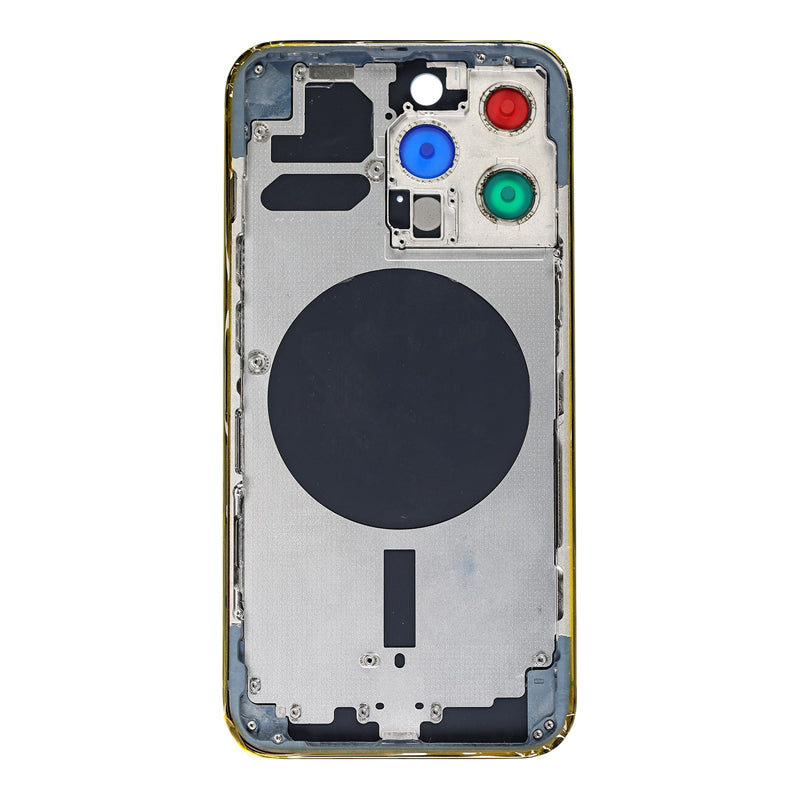 Original iPhone 13 Pro Back Cover Replacement - Rear Housing Chassis with Frame Assembly - Compatible with iPhone 13 Pro (2021 Model) - Perfect for DIY Repairs & Phone Protection