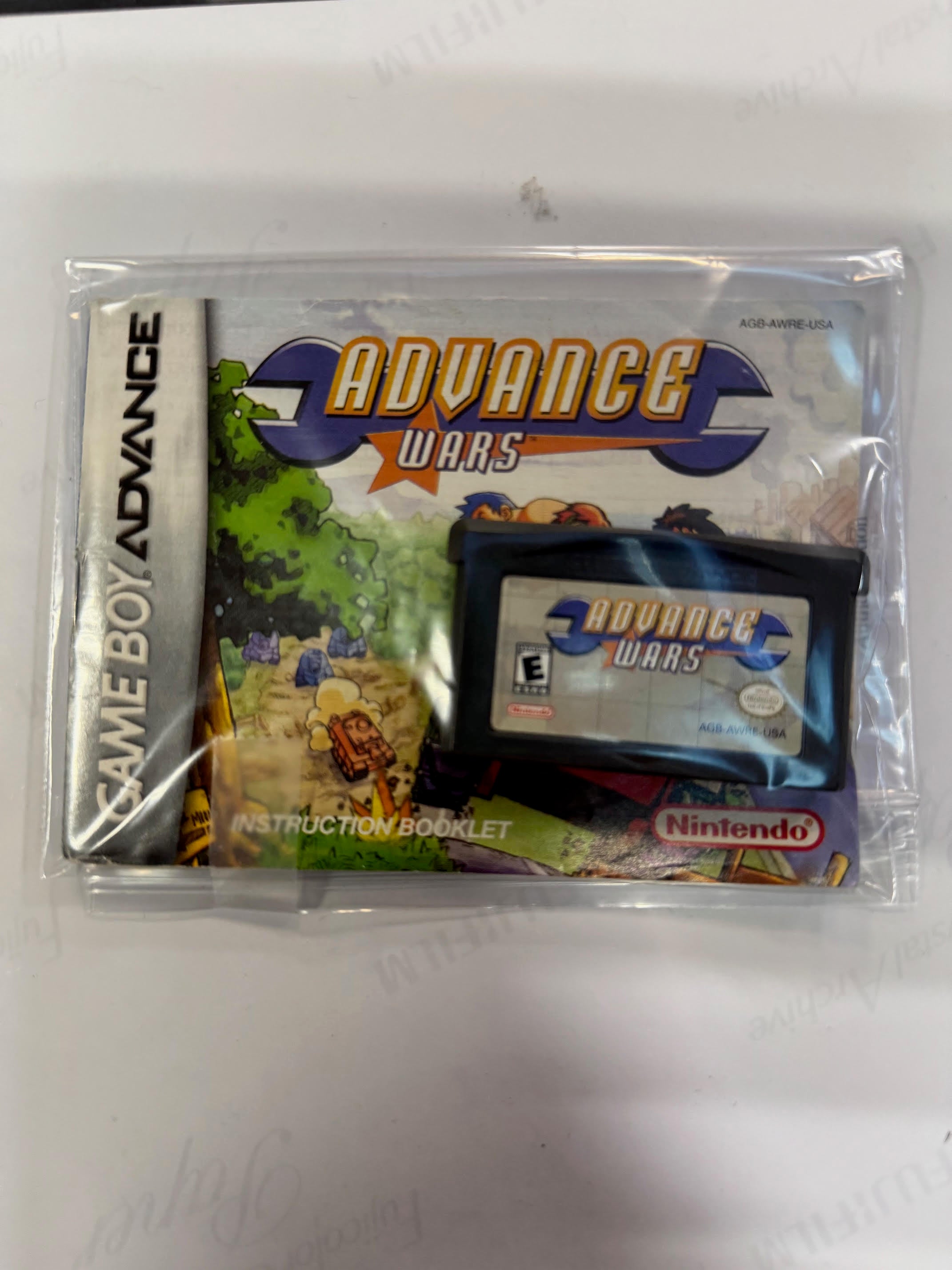 Advance Wars GameBoy Advance with Manual - Classic Strategy Game for GBA | Perfect for Travel & Retro Gaming