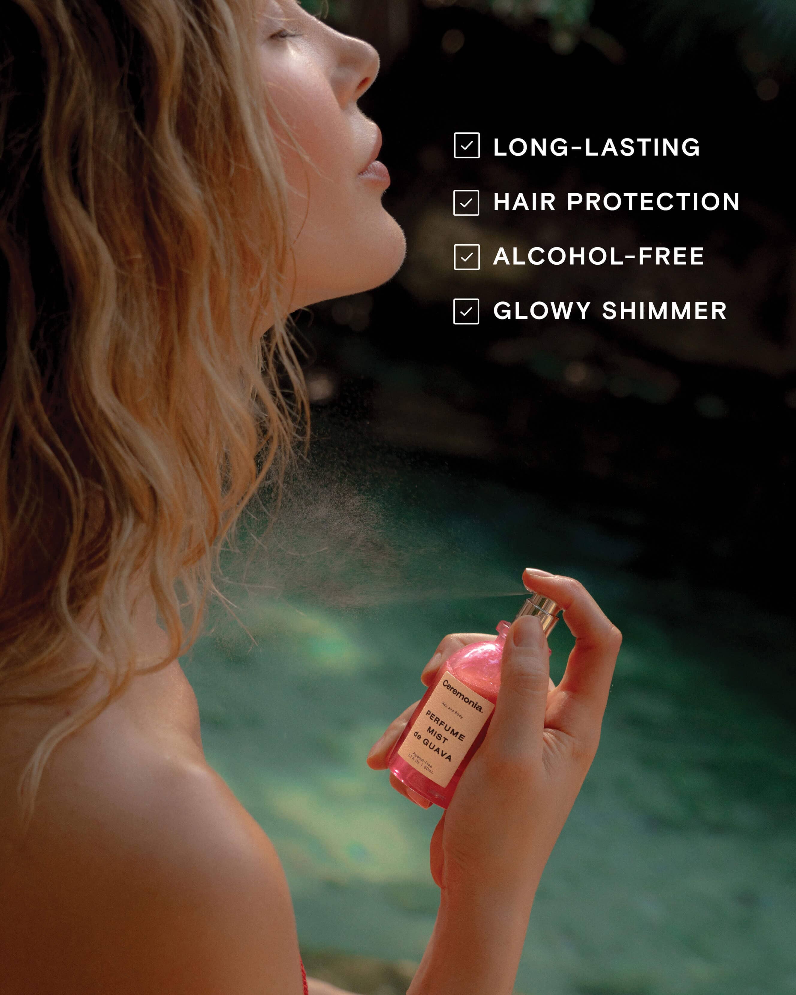 Guava Perfume Mist for Women - Long Lasting Tropical Fragrance Spray - Perfect for Daily Wear, Date Nights & Special Occasions