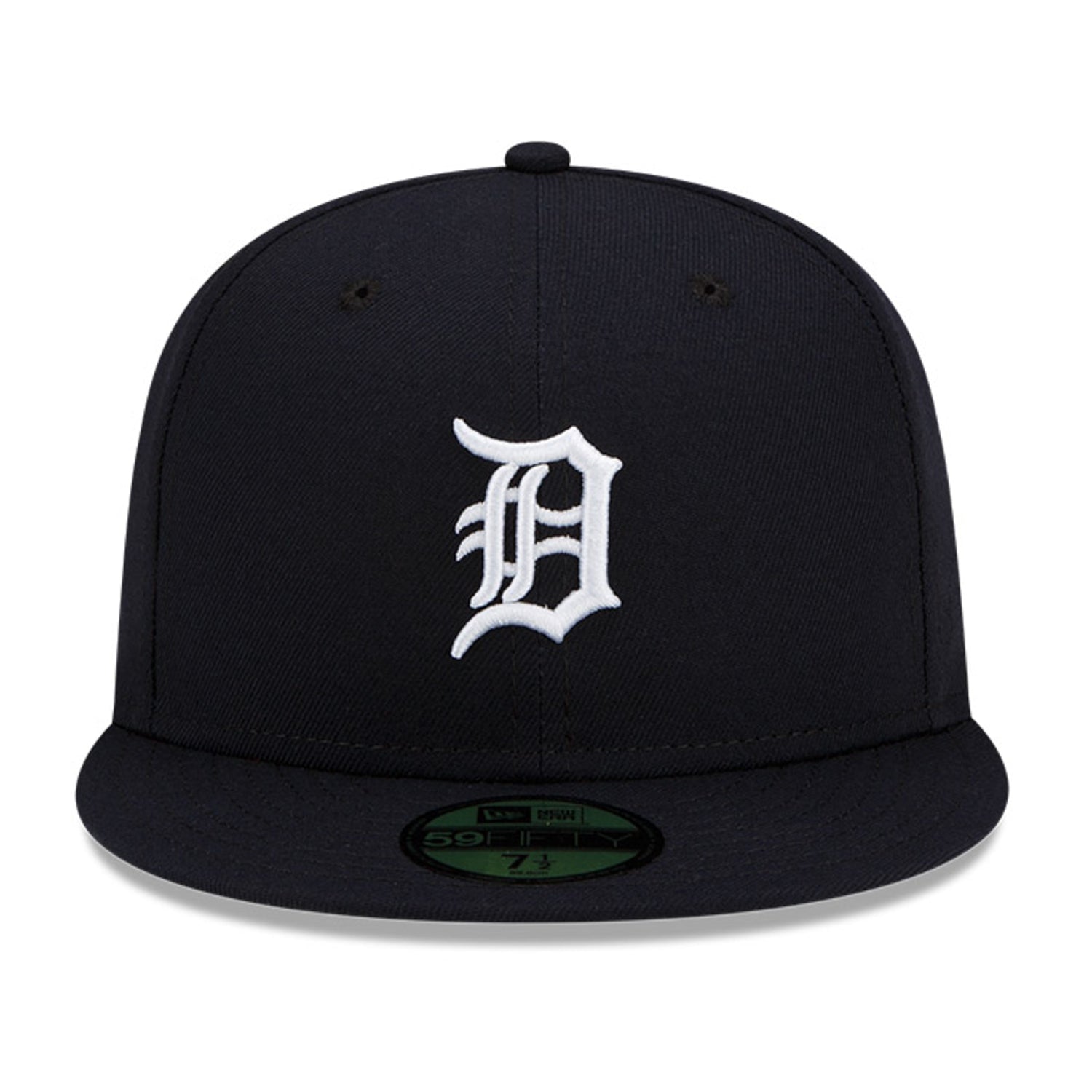 New Era 59Fifty Authentic MLB Detroit Tigers Baseball Cap - Navy Blue Adjustable Fitted Hat for Men & Women | Perfect for Baseball Games, Sports Fans & Streetwear Fashion
