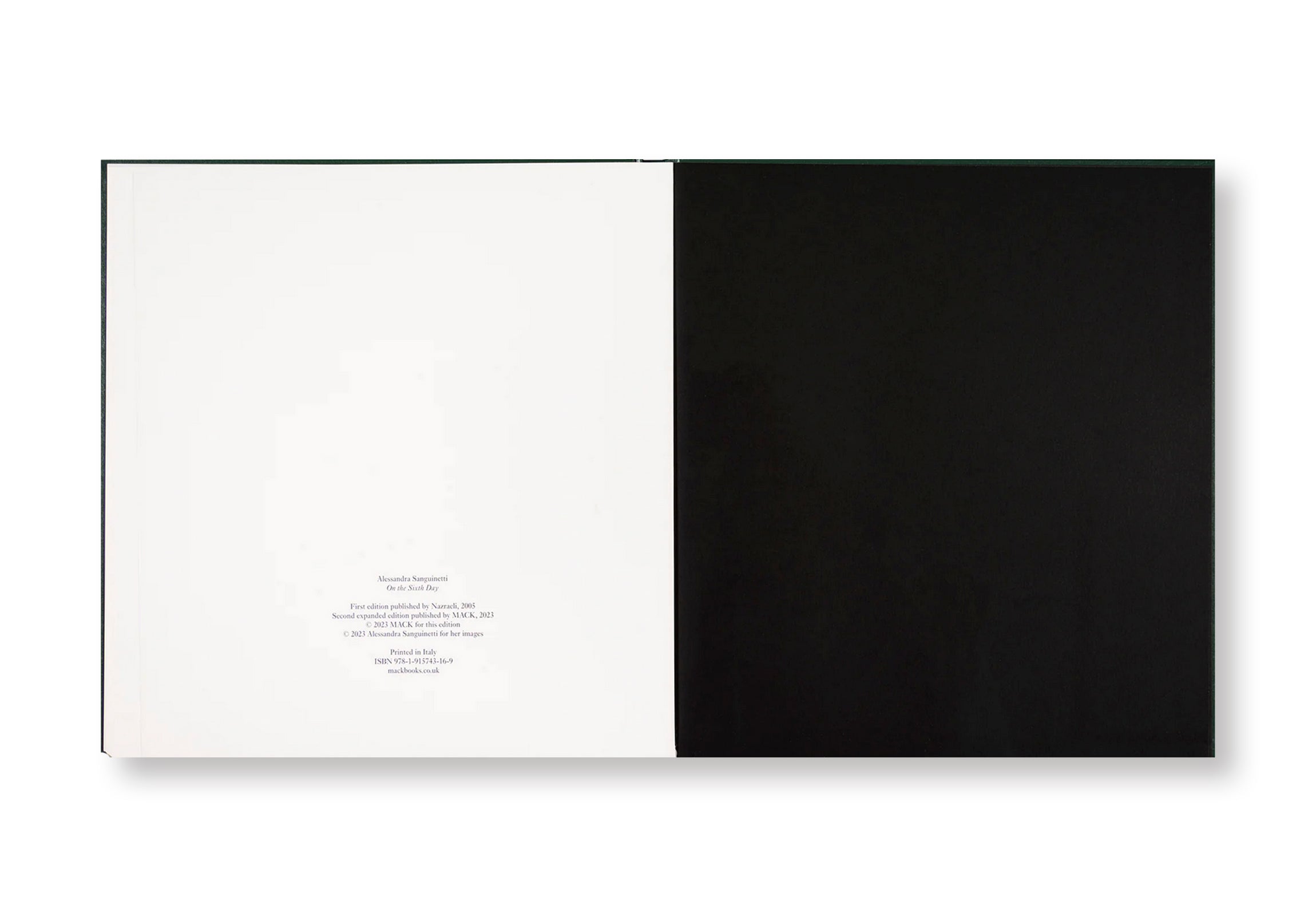 ON THE SIXTH DAY by Alessandra Sanguinetti - Photography Book, Art Book, Contemporary Photography - Perfect for Art Lovers, Photography Enthusiasts, and Coffee Table Decor