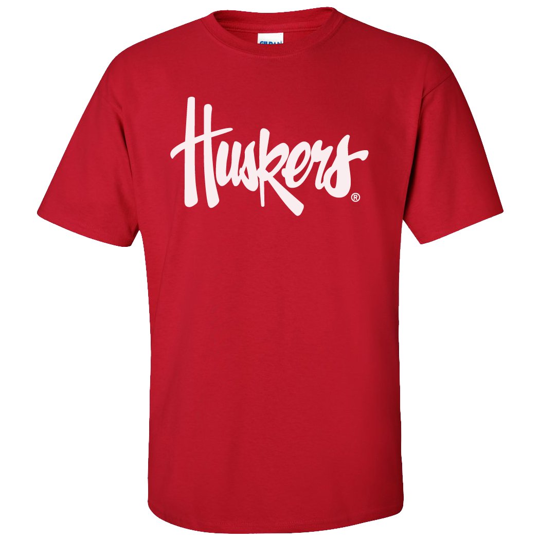 Nebraska Cornhuskers Legacy Script T-Shirt - Officially Licensed College Football Fan Apparel for Game Day & Tailgating