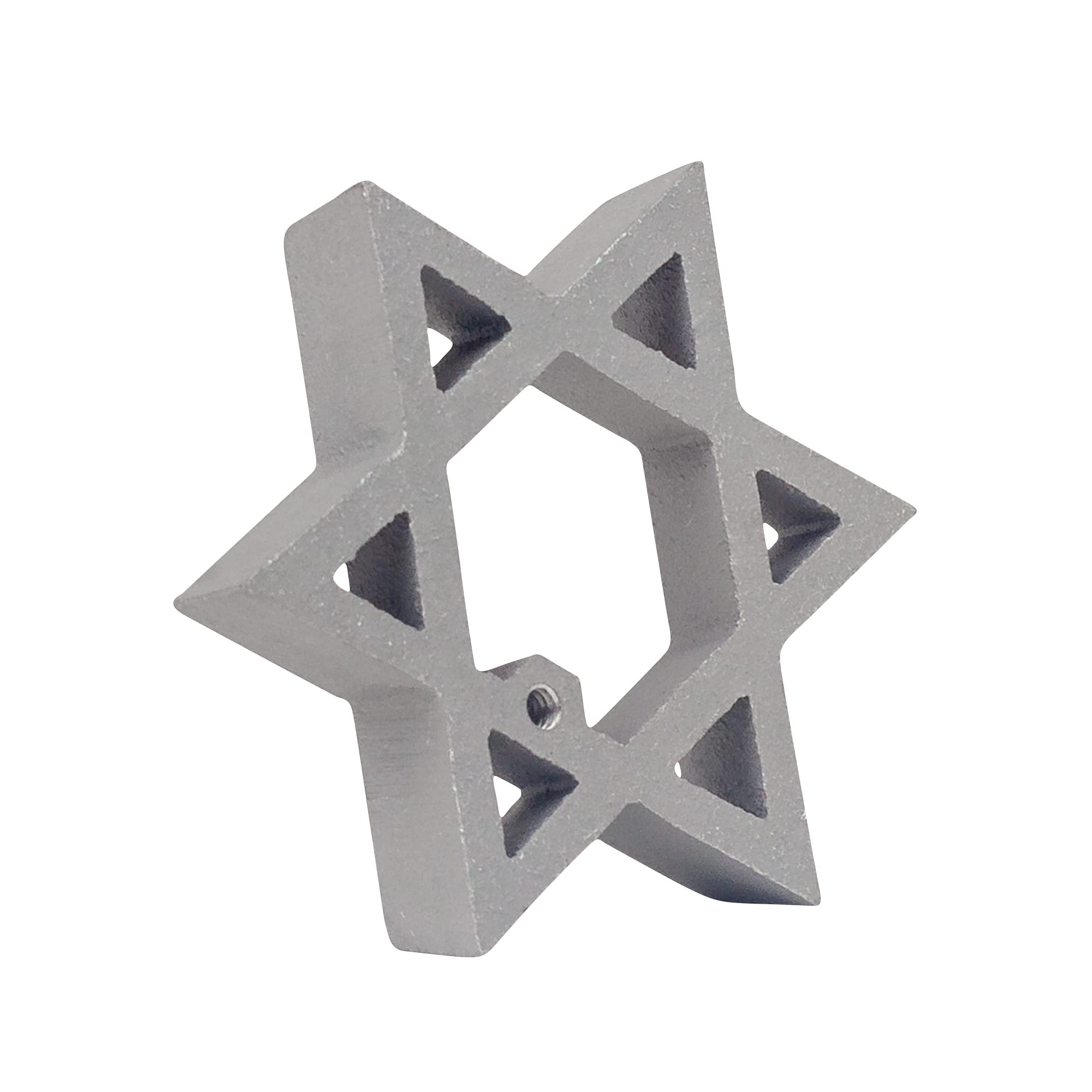 O'CREME Rosette Iron Star of David Cookie Press - Perfect for Hanukkah, Christmas Baking & Holiday Dessert Decorating