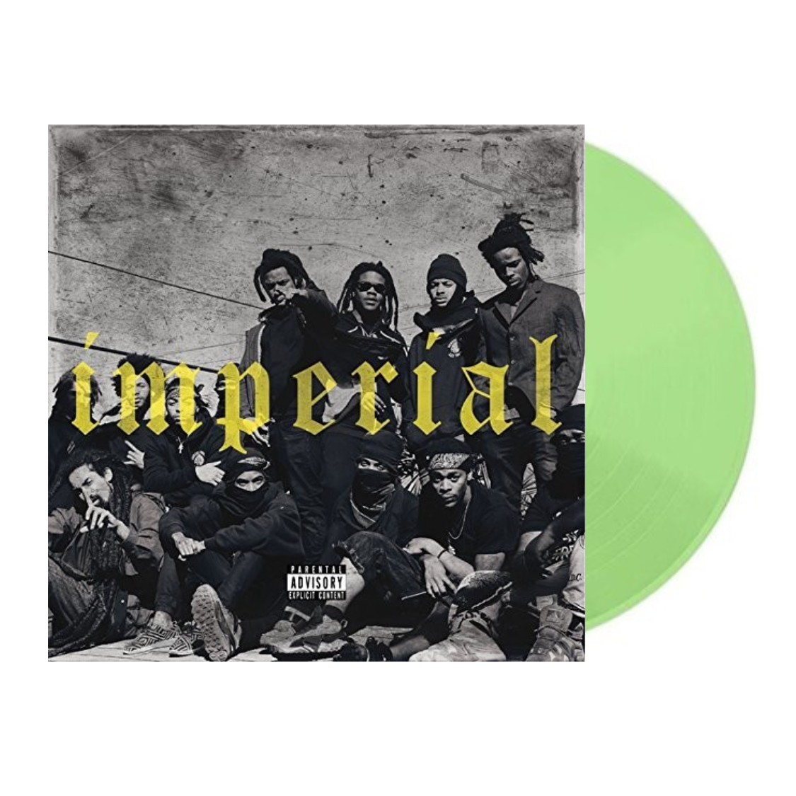 Imperial Lime Green Vinyl Record LP - Classic Music Collectible for Home Decor & Audiophile Enthusiasts - Perfect for Vintage Music Lovers & Retro Room Aesthetics