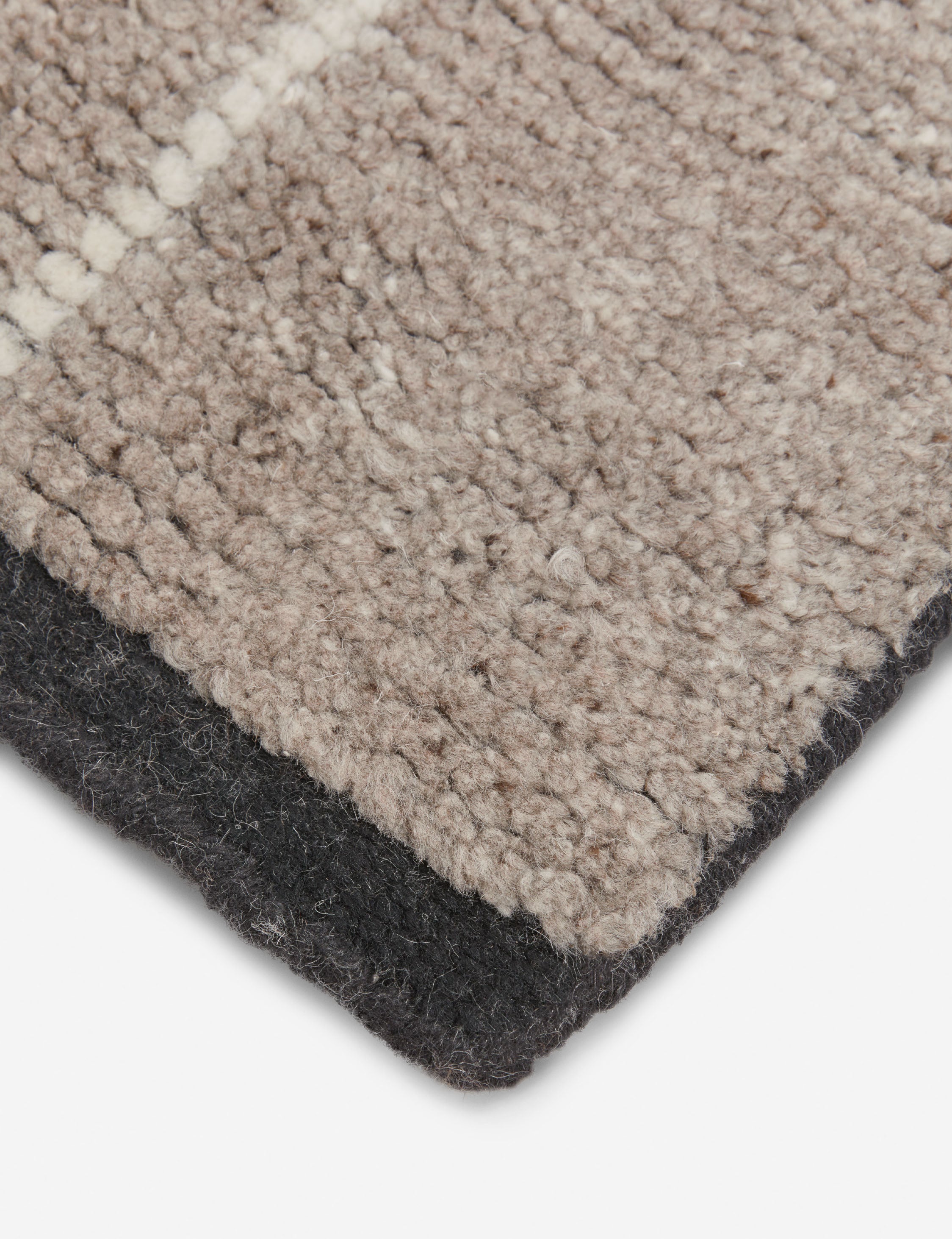 Diora Moroccan Style Hand Knotted Wool Rug - Authentic Berber Design for Living Room, Bedroom & Home Decor