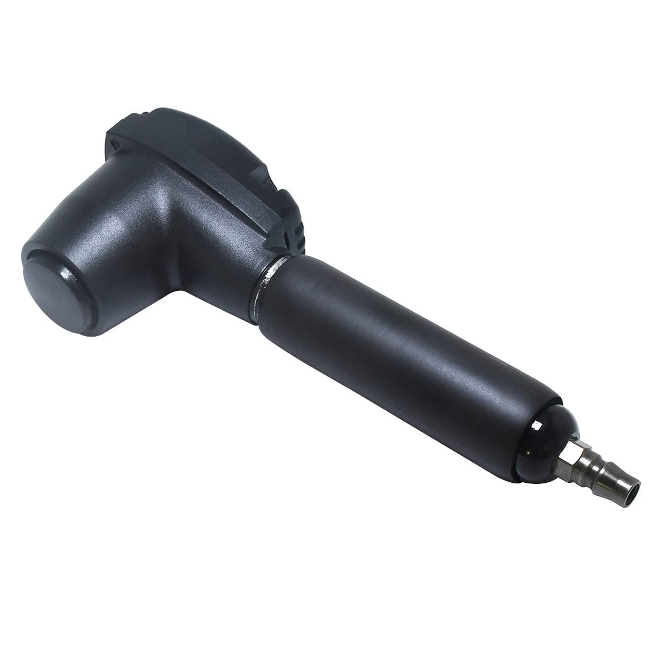 Air Palm Hammer - Pneumatic Long Handle Hammer with Medium Hard Plastic Tip for Auto Body Repair | Handheld Air Ball Pein & Dead Blow Hammer for Metalworking, Woodworking & DIY Projects