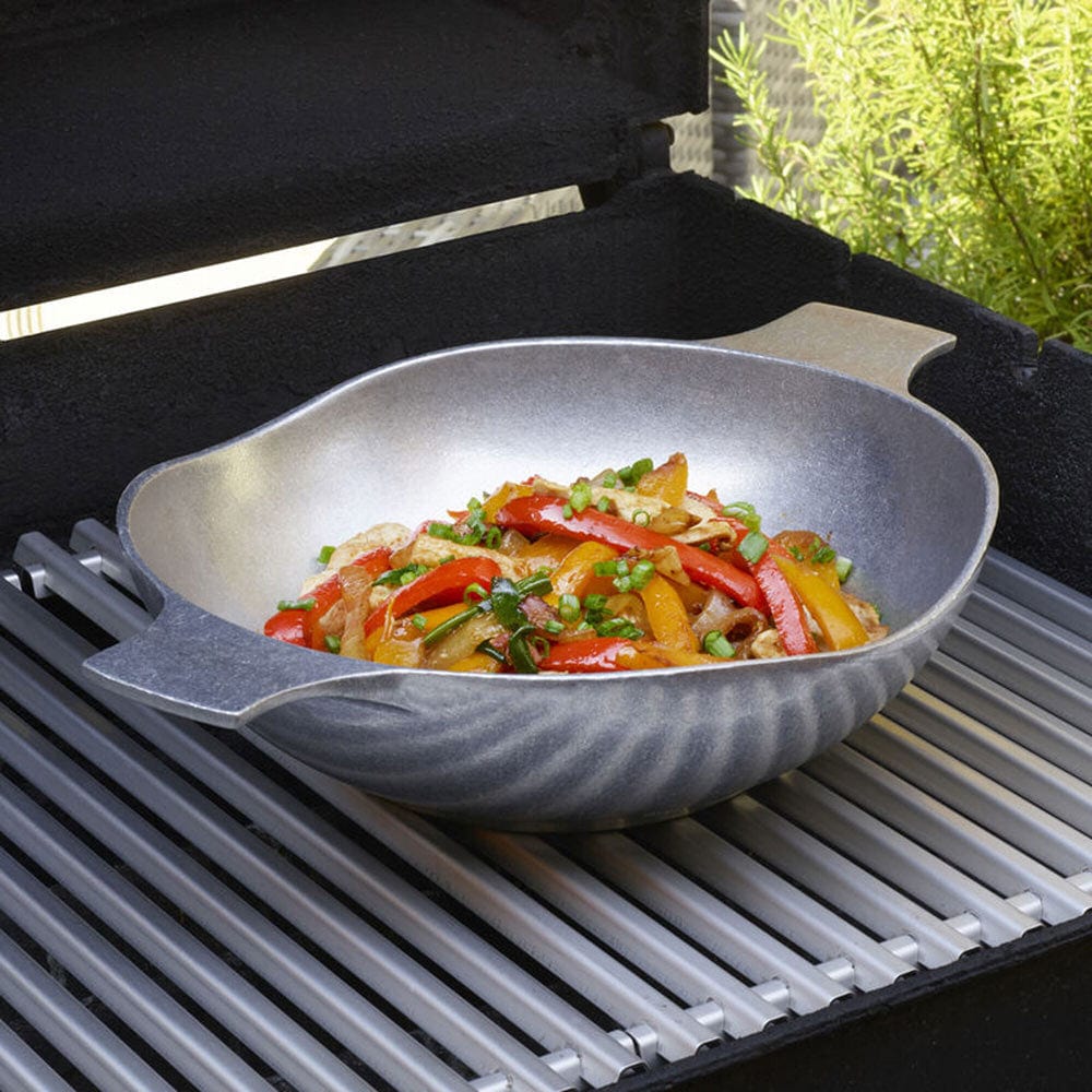 Premium Non-Stick Carbon Steel Wok Pan - 14 Inch Professional Stir Fry Pan for Gas & Induction Stove - Perfect for Asian Cooking, Stir Frying, Sautéing & Deep Frying - Ideal for Home Chefs & Restaurant Use