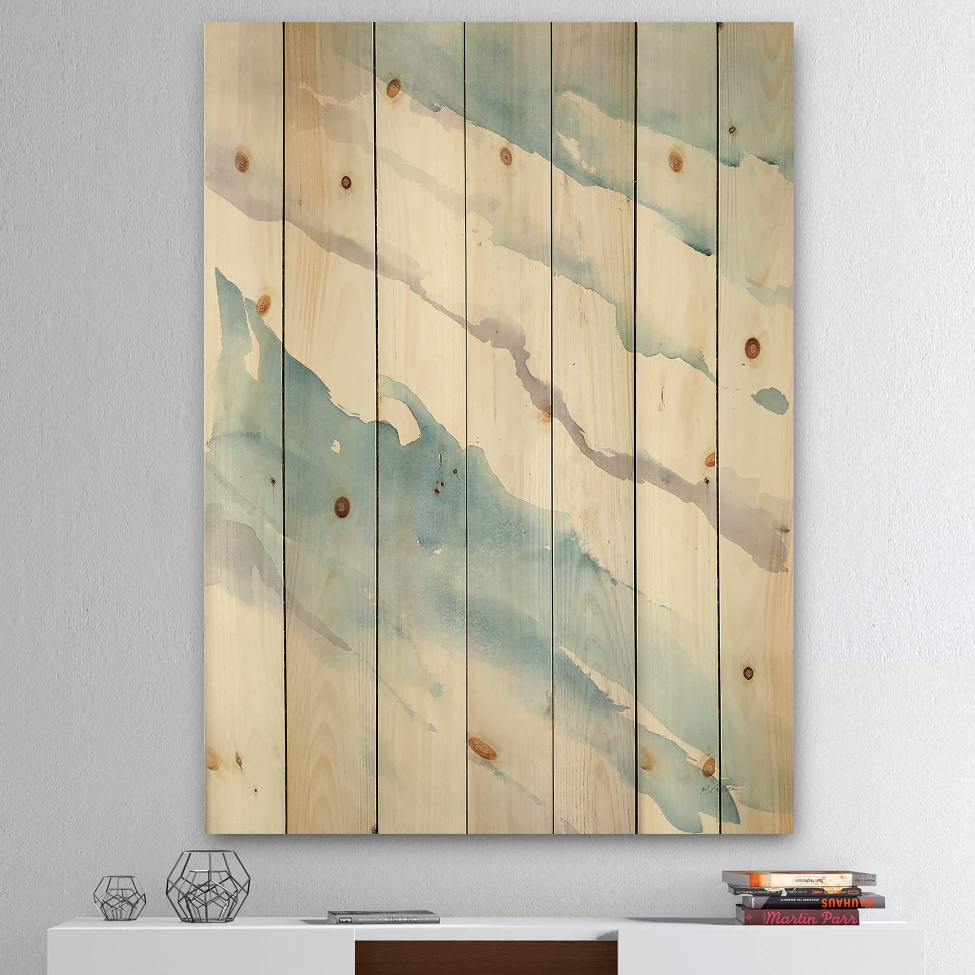 Modern Abstract Drift Wood Wall Art - Handcrafted Grey Wood Panel Decor for Living Room, Bedroom & Office - Natural Pine Wood Wall Hangings for Rustic & Contemporary Home Decor