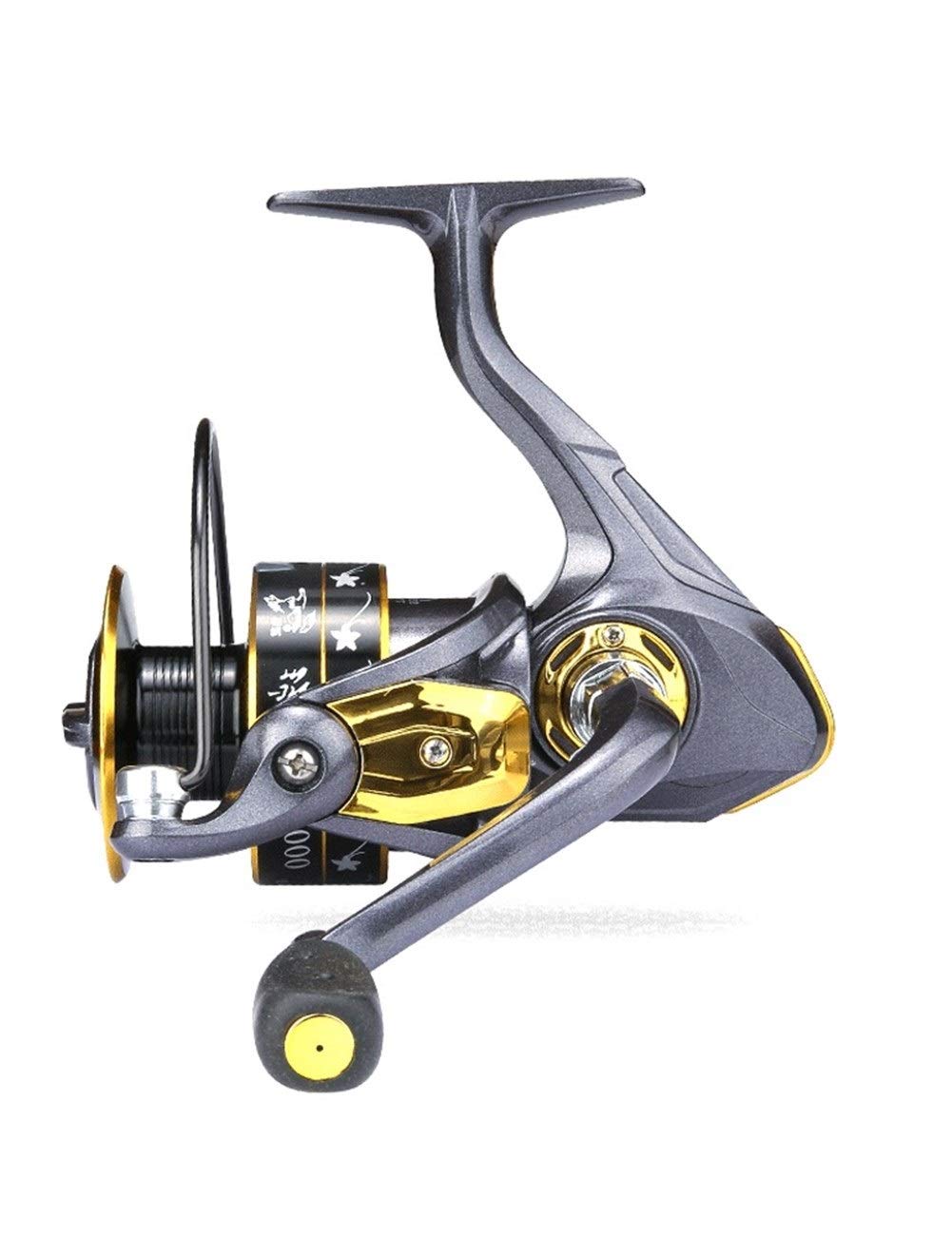 WYSDYG Spinning Fishing Reel - 5 Bearing Baitcasting Fishing Reel with Super Smooth Performance & Lightweight Design for Long Distance Casting | Perfect for Freshwater, Saltwater, Bass, Trout & Surf Fishing