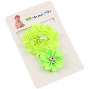 1 Piece Newborn to Toddler Baby Flower Headband with Crystal Detail - Soft Adjustable Hair Accessories for Girls, Infants, Photo Shoots, Birthday Parties & Special Occasions