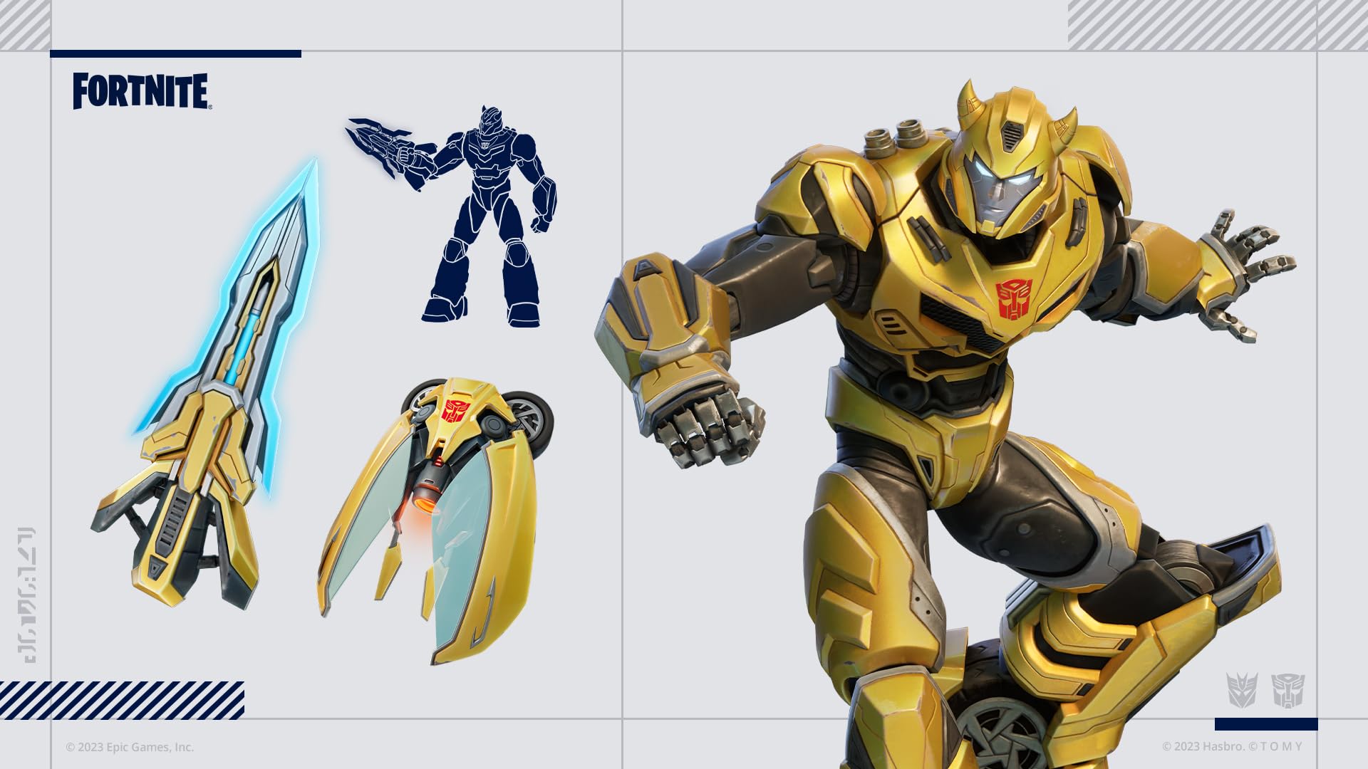 Fortnite Transformers Bundle - In-Game Code for Epic Games | Unlock Exclusive Skins & Cosmetics | Perfect for Fortnite Fans & Collectors
