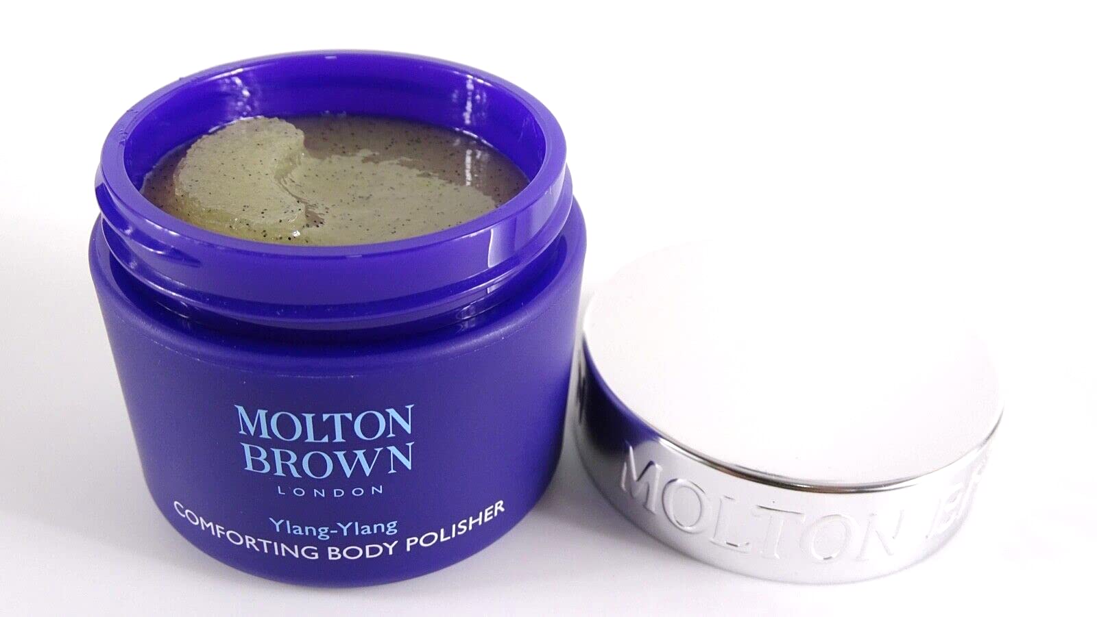 Ylang Ylang Body Scrub Exfoliator - 50g Lavender Scented Travel Size Body Polish for Smooth Skin | Perfect for Spa Day, Gift Sets & Vacation Essentials