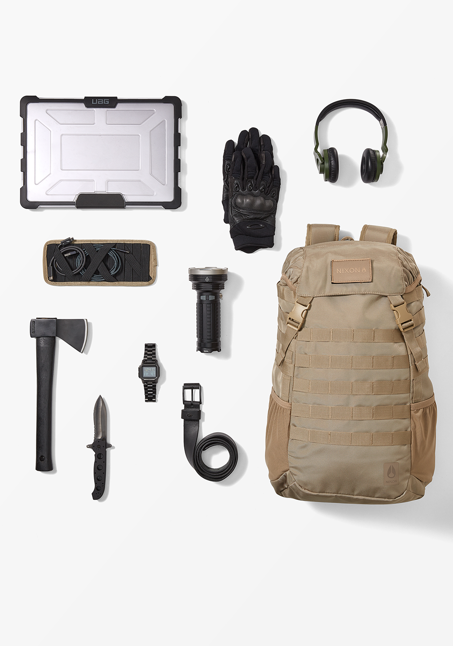 Landlock Backpack GT - Durable Waterproof Hiking Backpack for Men & Women - Perfect for Outdoor Adventures, Travel & Daily Commute - Black