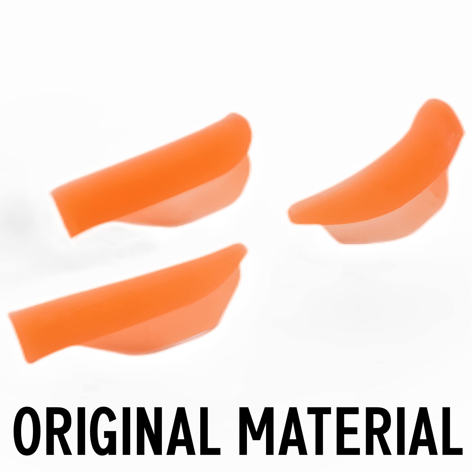 Premium Lash Lift Pads - Mega L Curl Eyelash Perming Rods for Long-Lasting Lift & Volume | Orange Lamination Shields for Salon & DIY Lash Perming at Home