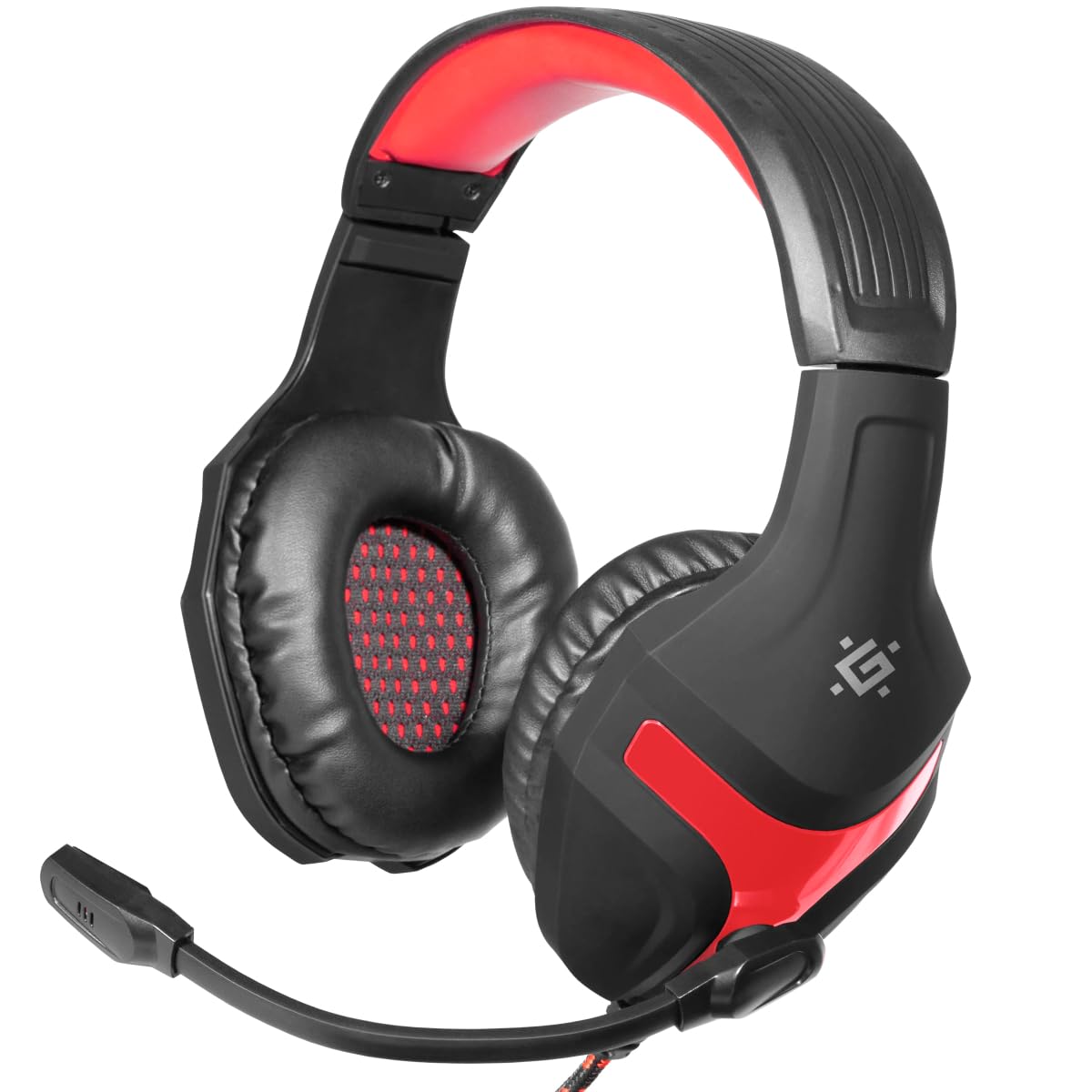Defender Scrapper 500 Gaming Headset with Microphone - Noise Cancelling Over-Ear Headphones for PC, Laptop, PS5, Xbox & Mobile Gaming | Directional Mic for Crystal Clear Chat | Perfect for FPS, Streaming & Online Classes