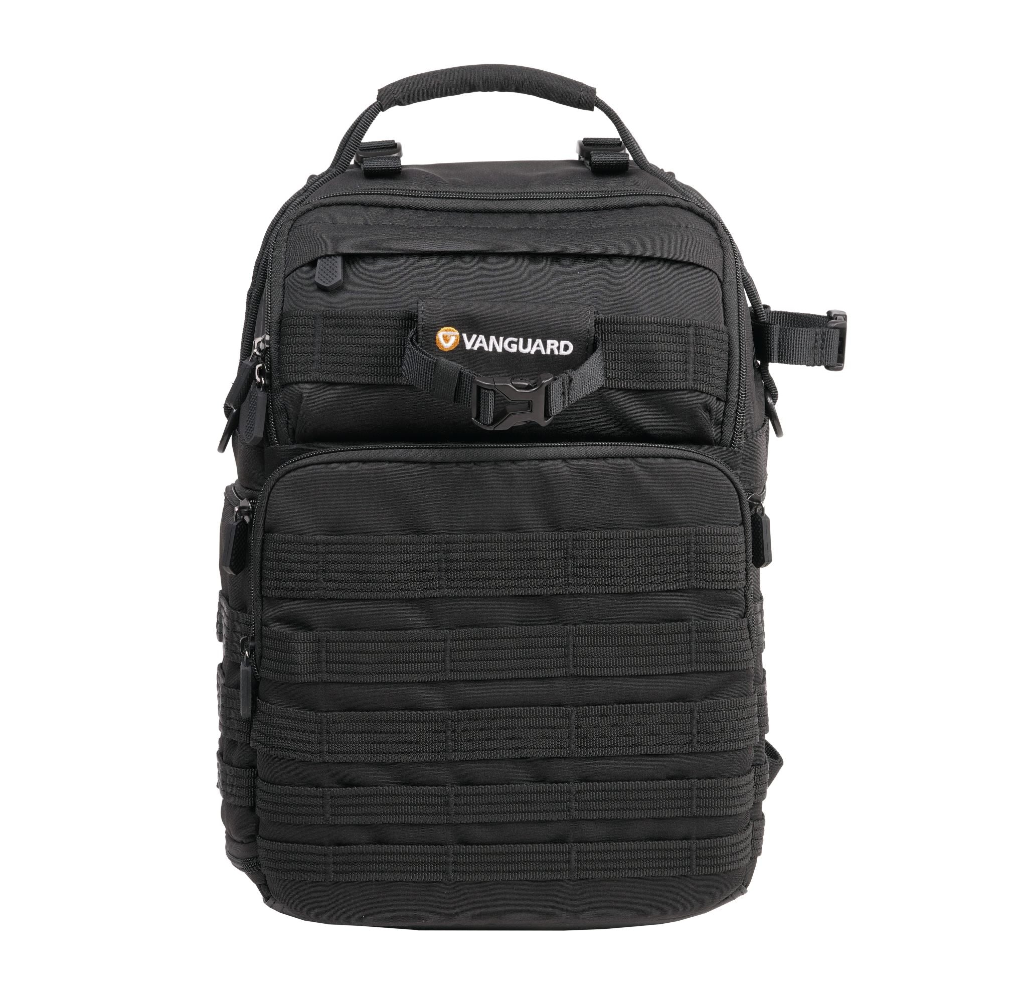 VEO RANGE T 37M BK Waterproof Travel Backpack - 37L Large Capacity Hiking Backpack for Men & Women - Durable Black Daypack for Outdoor Camping, Hiking, School & Work Commute