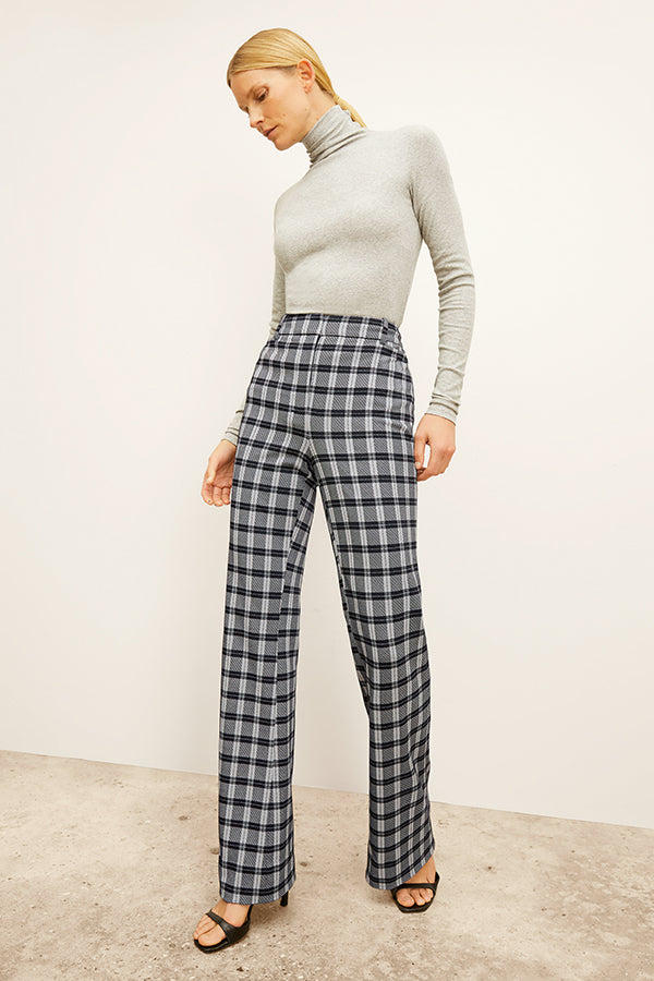 Horton Pant Knit Suiting Pants - Comfortable Stretch Formal Trousers for Office & Business Wear | Checkmate Collection | Perfect for Work, Meetings & Professional Events