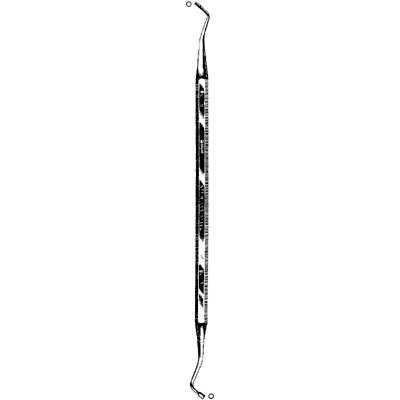 Black Plugger Double End #0 and #1 Smooth 42 327 - Professional Dental Plugger for Root Canal Obturation - Perfect for Endodontic Procedures and Dental Clinics