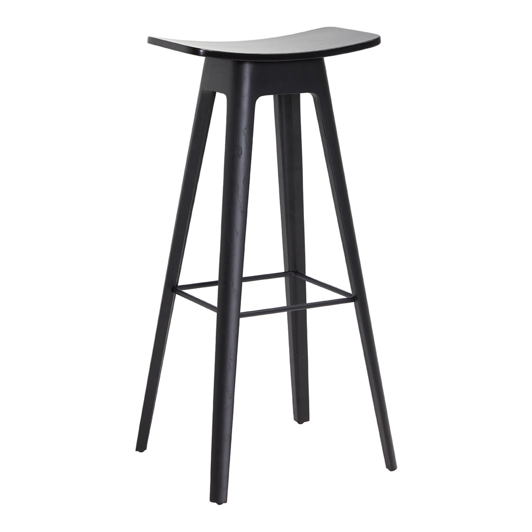 Anne Qvist HC1 Bar Stool by Andersen - Modern Kitchen & Dining Counter Stool for Home, Bar, and Restaurant Use