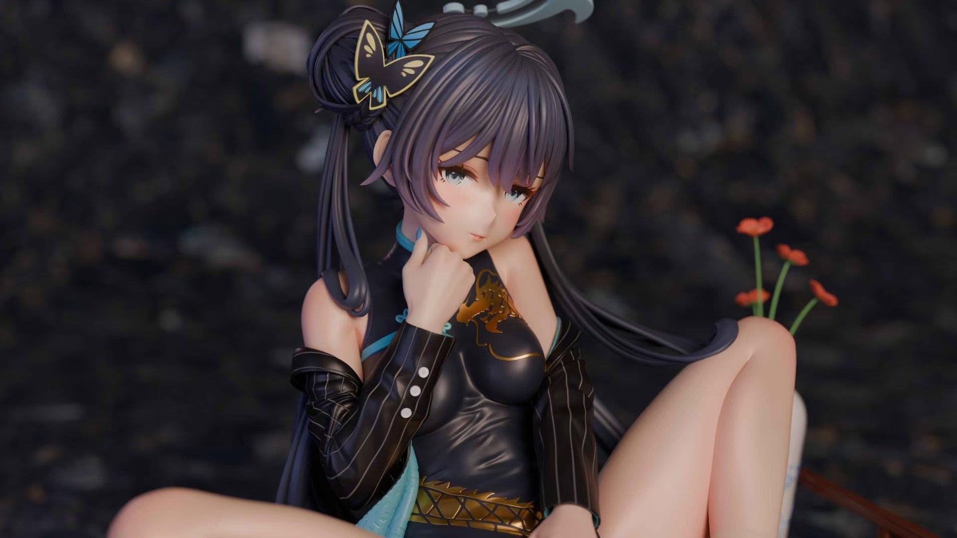 Blue Archive Ryūge Kisaki Anime Figure - Collectible Character Model for Fans & Gamers | Perfect for Display, Cosplay, and Gaming Enthusiasts