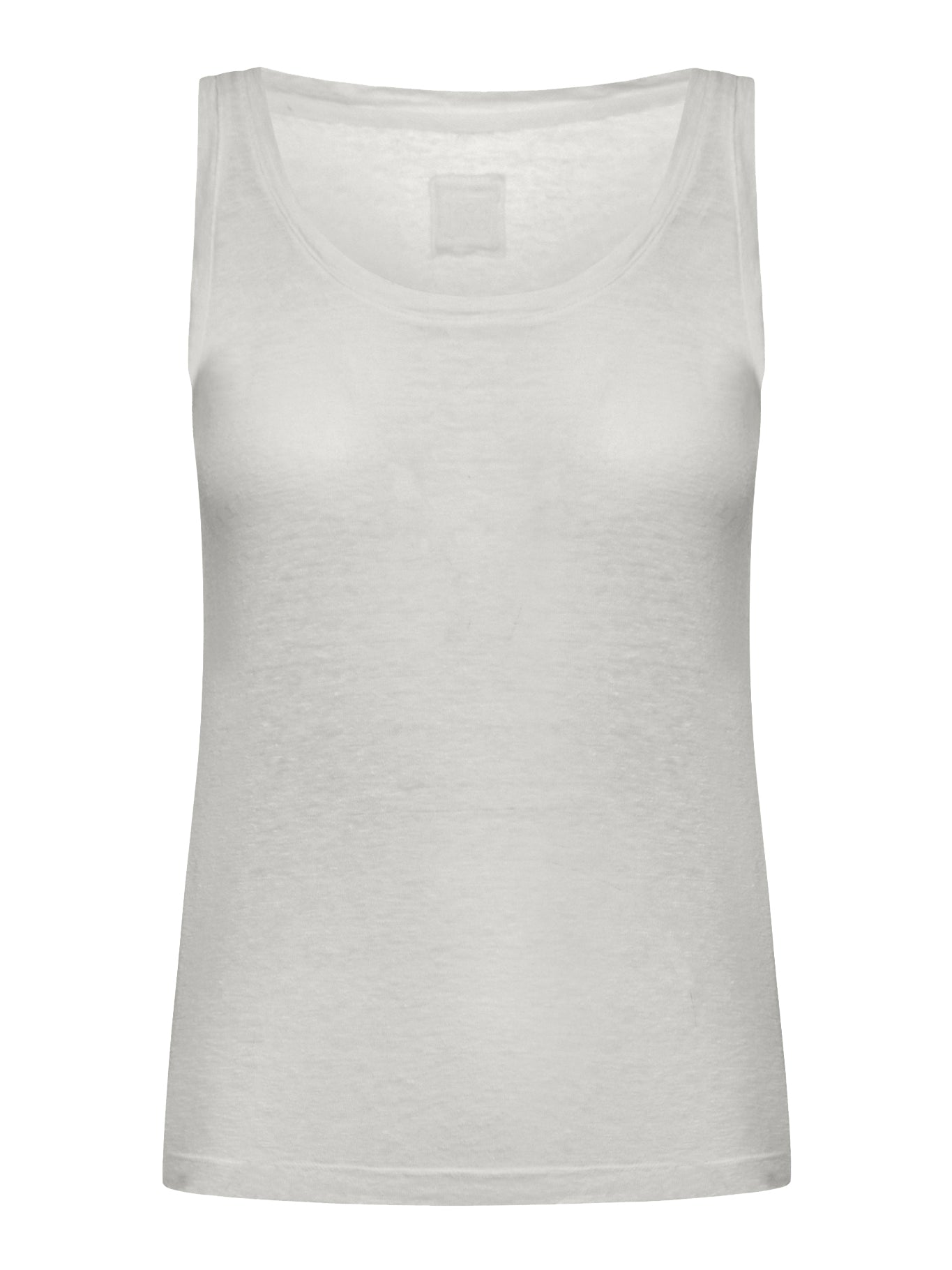120 Soft Fade Linen Tank Top for Women - Grey - Perfect for Summer Outfits, Beachwear & Casual Style