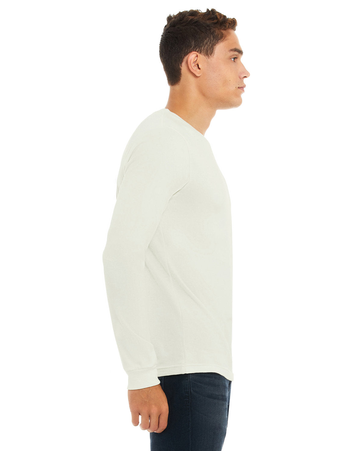 Bella + Canvas 3501 Unisex Jersey Long Sleeve T-Shirt - Soft Cotton Crewneck Tee for Men & Women - Perfect for Casual Wear, Layering & Everyday Comfort