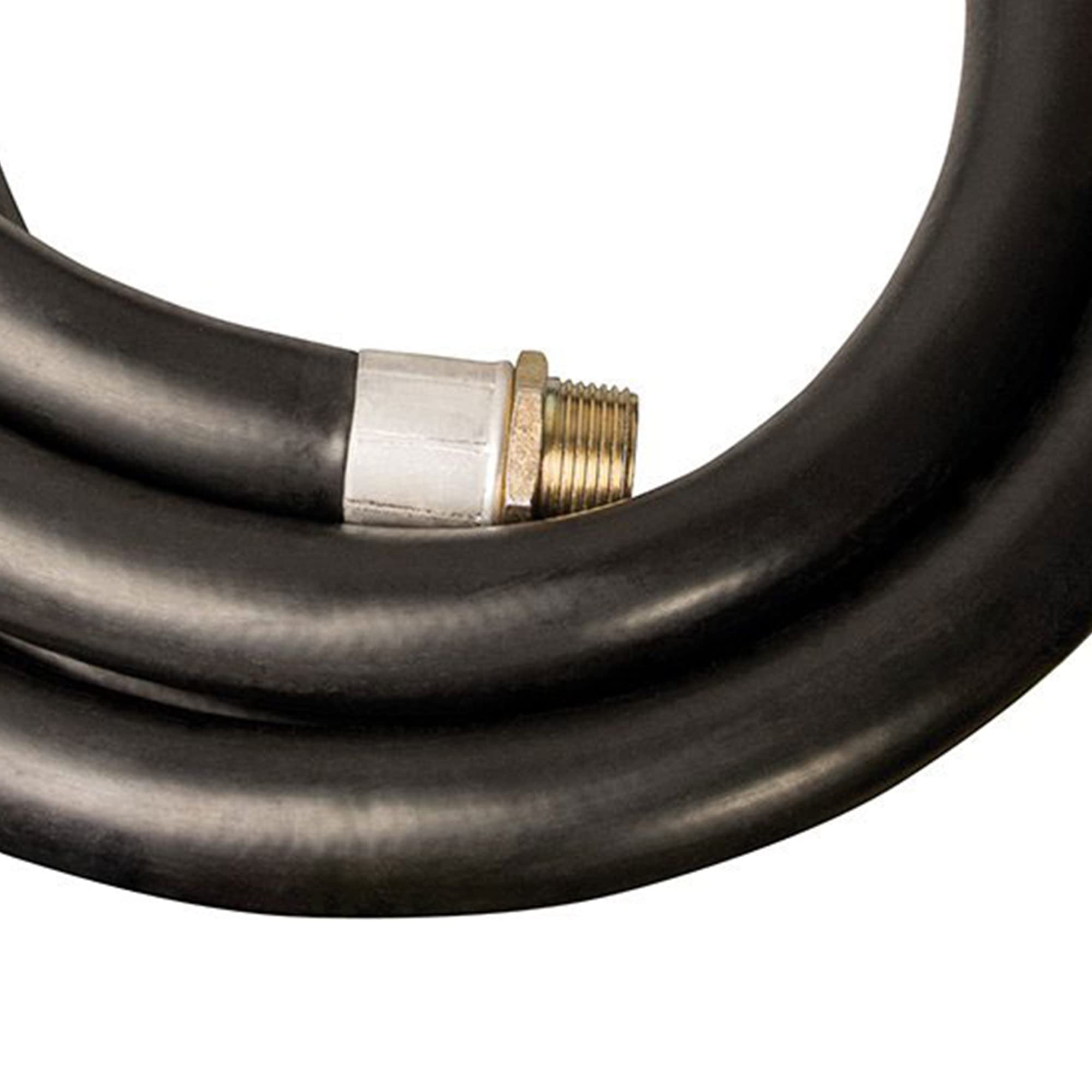 Apache 98108485 1 Inch Diameter 14ft Gasoline Oil Diesel Transfer Hose - 60 PSI Farm Tractor Fuel Hose with Internal Spring Guards (6 Pack, Black) - Ideal for Agricultural Fuel Transfer, Tractor Refueling & Farm Equipment Maintenance