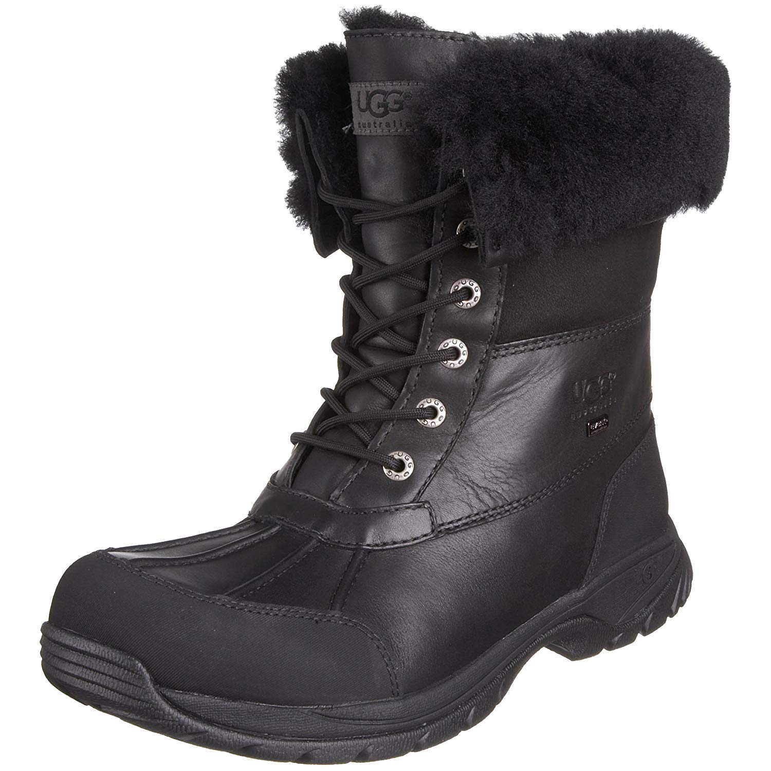 UGG Men's Butte Waterproof Winter Boots - Warm Snow Boots for Hiking & Outdoor Activities | Slip-Resistant & Insulated for Cold Weather