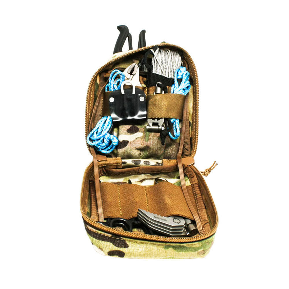 High-Speed Gear Mini EOD Pouch V2 - Tactical Utility Pouch for Military & Outdoor Use | Durable & Multifunctional | Made in USA | Perfect for Range Bags, Bug Out Bags & Tactical Gear Organization
