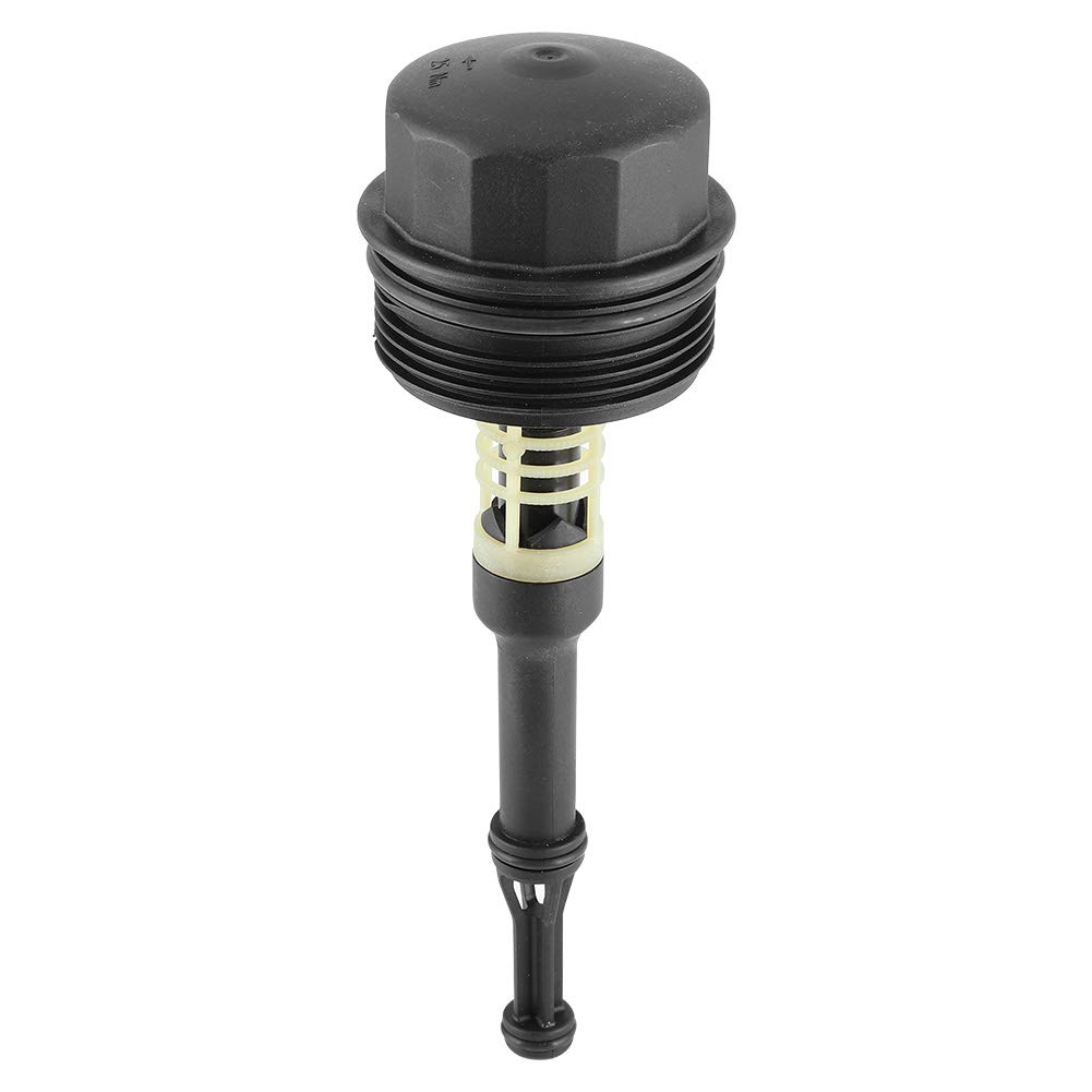Qiilu Oil Filter Housing Cover Assembly - A6511800138 Replacement Part | High-Quality Engine Oil Filter Housing Cap with Superb Craftsmanship | Perfect for Car Maintenance & Engine Repair