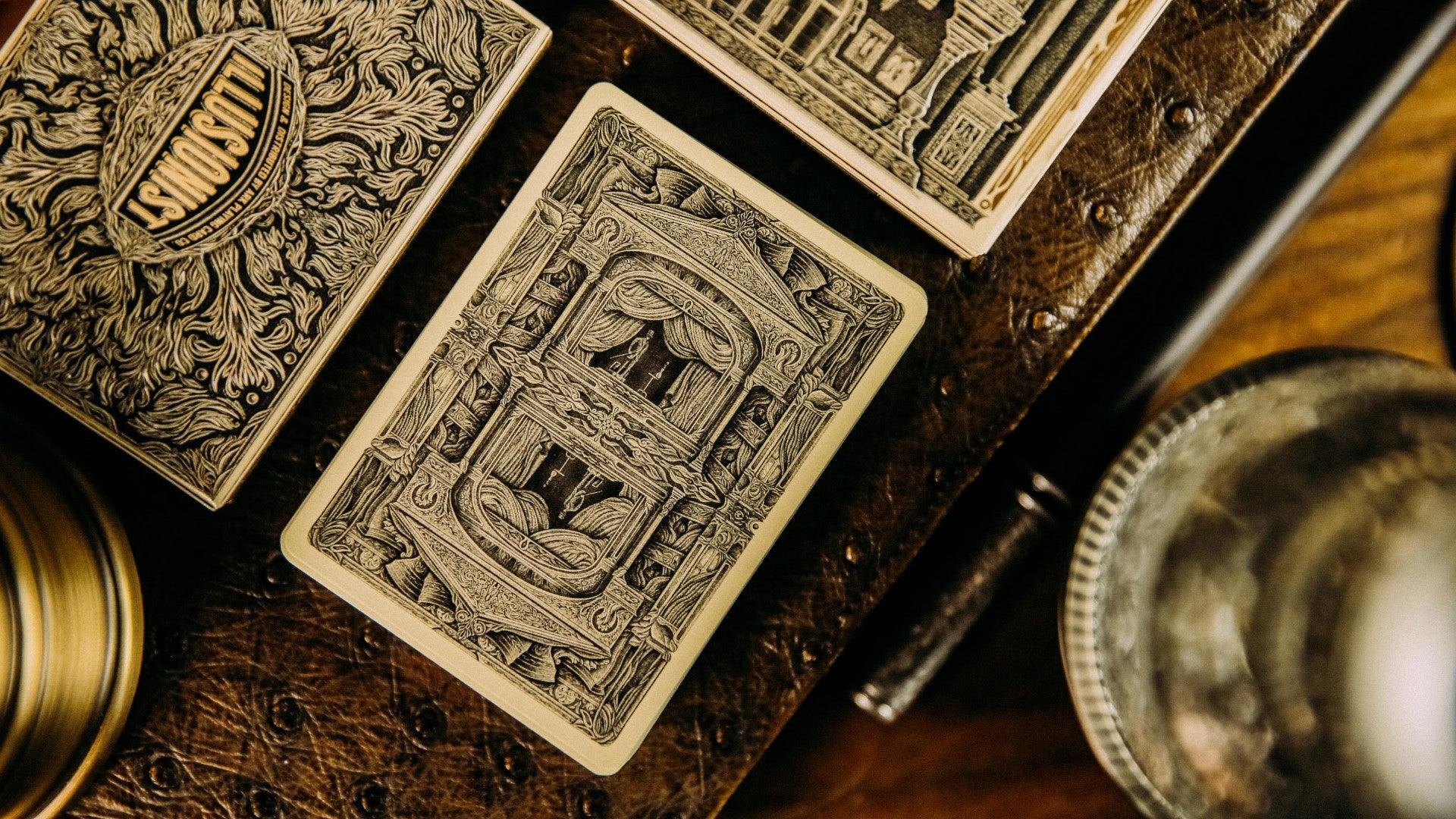 The Illusionist Classic Boxset Playing Cards – Premium Magic Trick Deck for Cardistry, Poker & Close-Up Magic – Perfect for Magicians, Beginners & Collectors