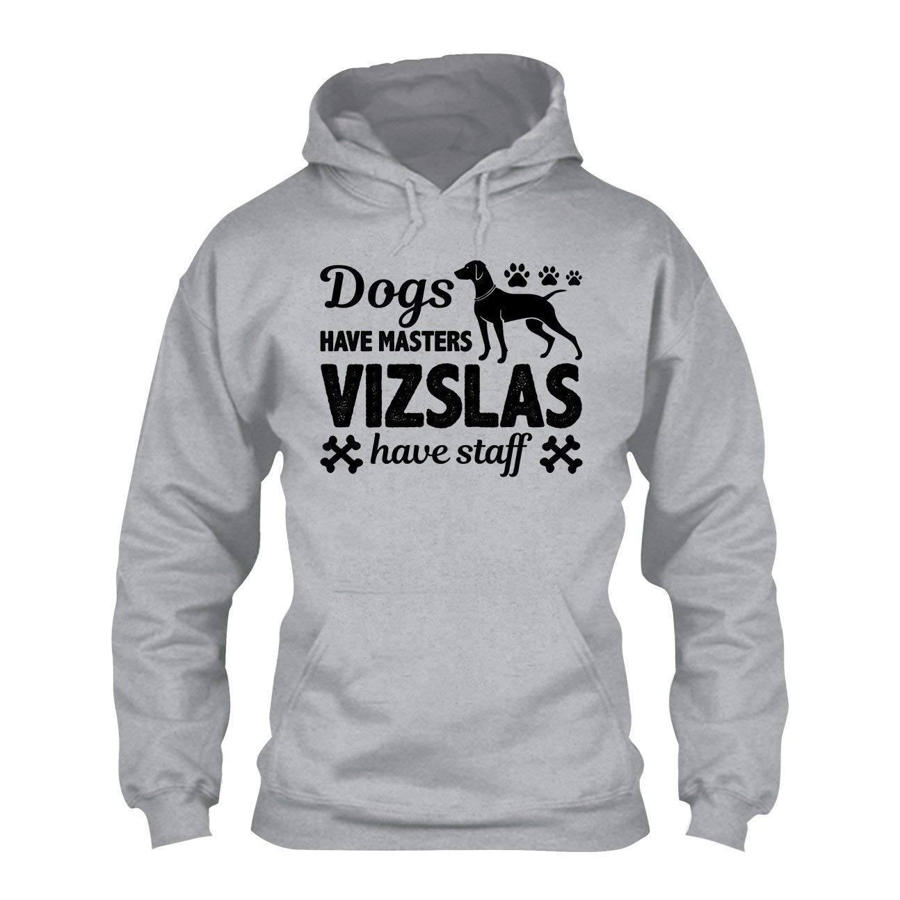 Red Vizsla Have Staff Unisex Hoodie - Soft Pullover Sweatshirt for Men & Women | Cozy Casual Wear for Dog Lovers, Outdoor Activities & Lounge
