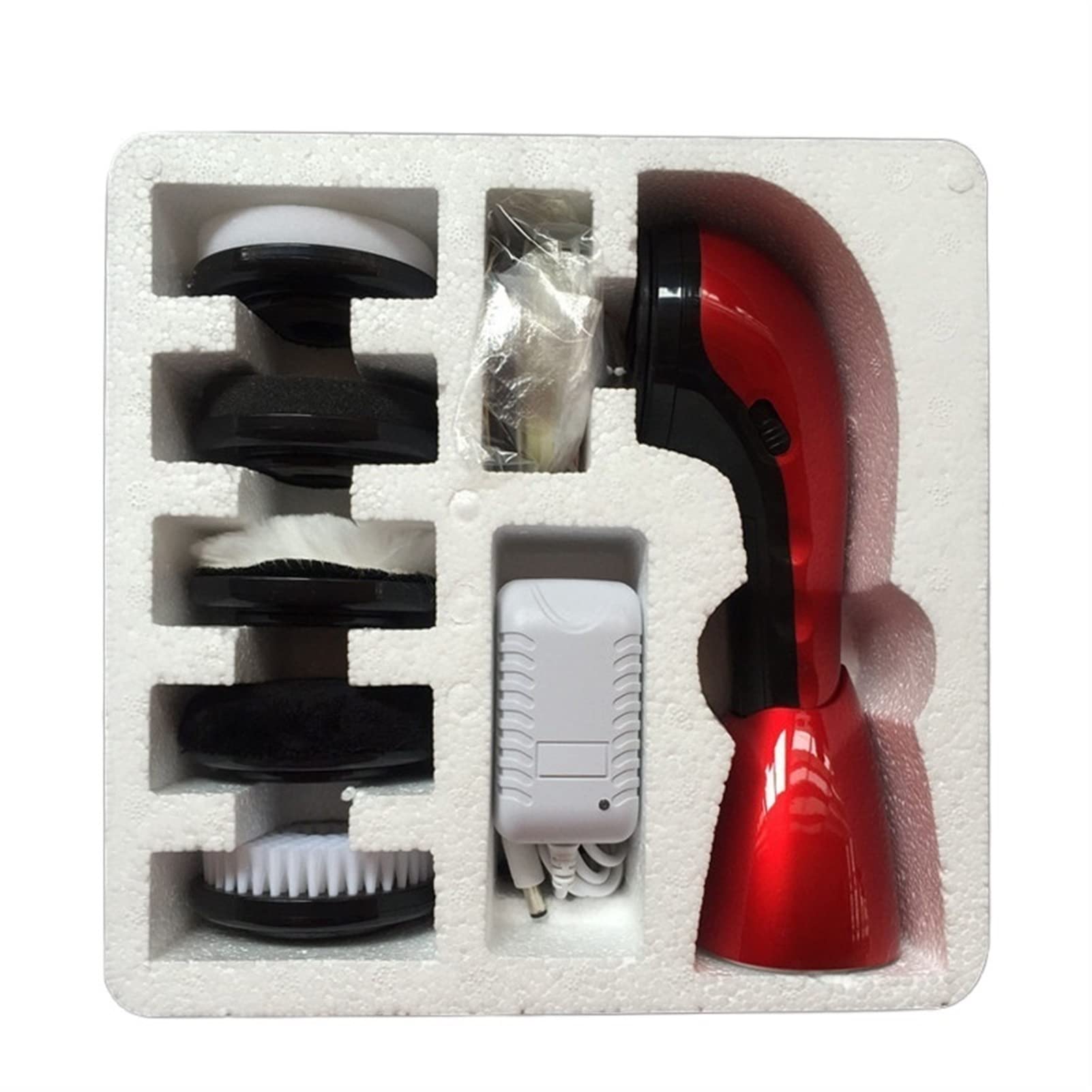 Electric Shoe Shine Kit - Portable Handheld Automatic Shoe Polisher for Shoes, Bags & Sofa | Quick & Easy Shoe Cleaning | Perfect for Home, Office & Travel (Color: A)