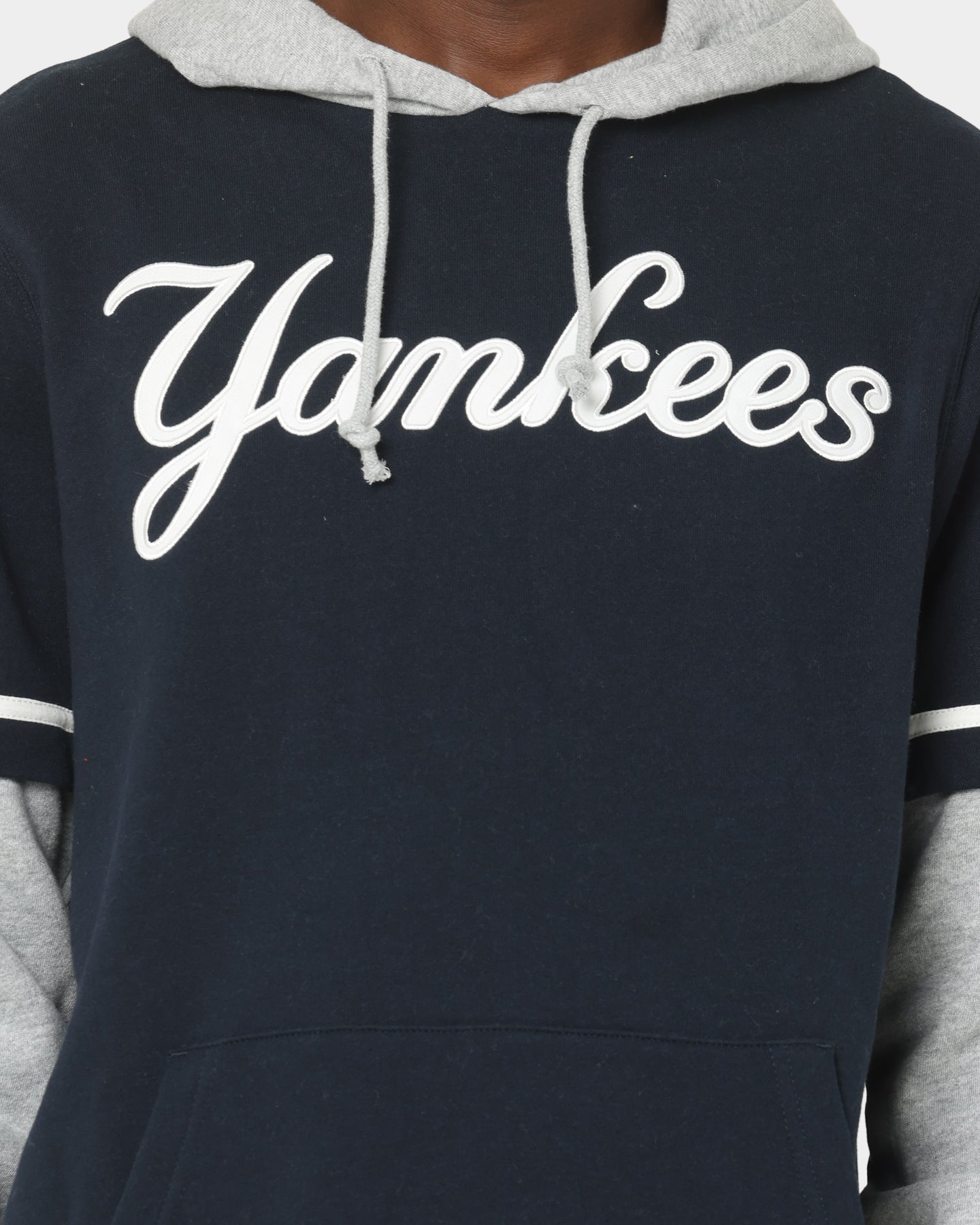 47 Brand New York Yankees Shortstop Hoodie - Navy Blue Pullover for Men & Women | Cozy Fall & Winter Wear for Baseball Fans & Street Style