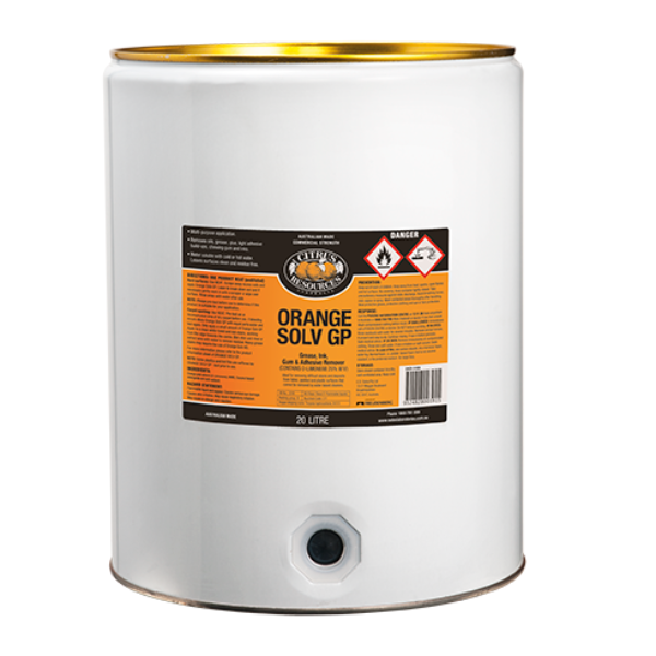 Citrus Resources Orange Solv GP - All-Natural Degreaser & Cleaner for Kitchen, Garage & Industrial Use