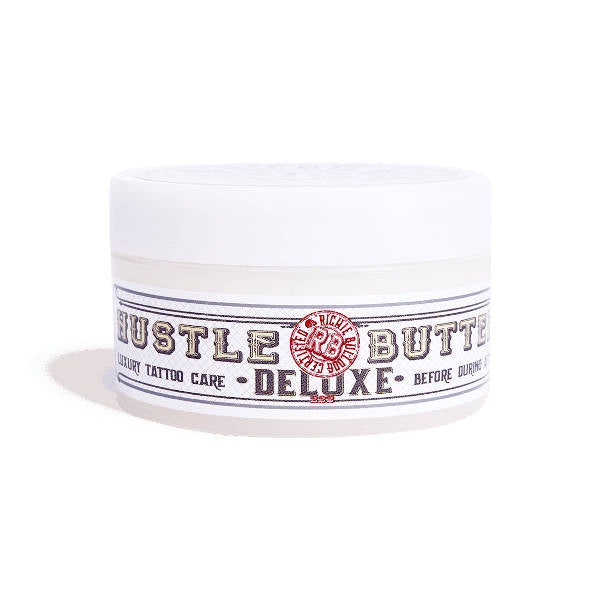 Richie Bulldog Hustle Butter Deluxe 5oz - Premium Tattoo Aftercare Cream for Healing & Moisturizing - Perfect for Tattoo Artists & Enthusiasts