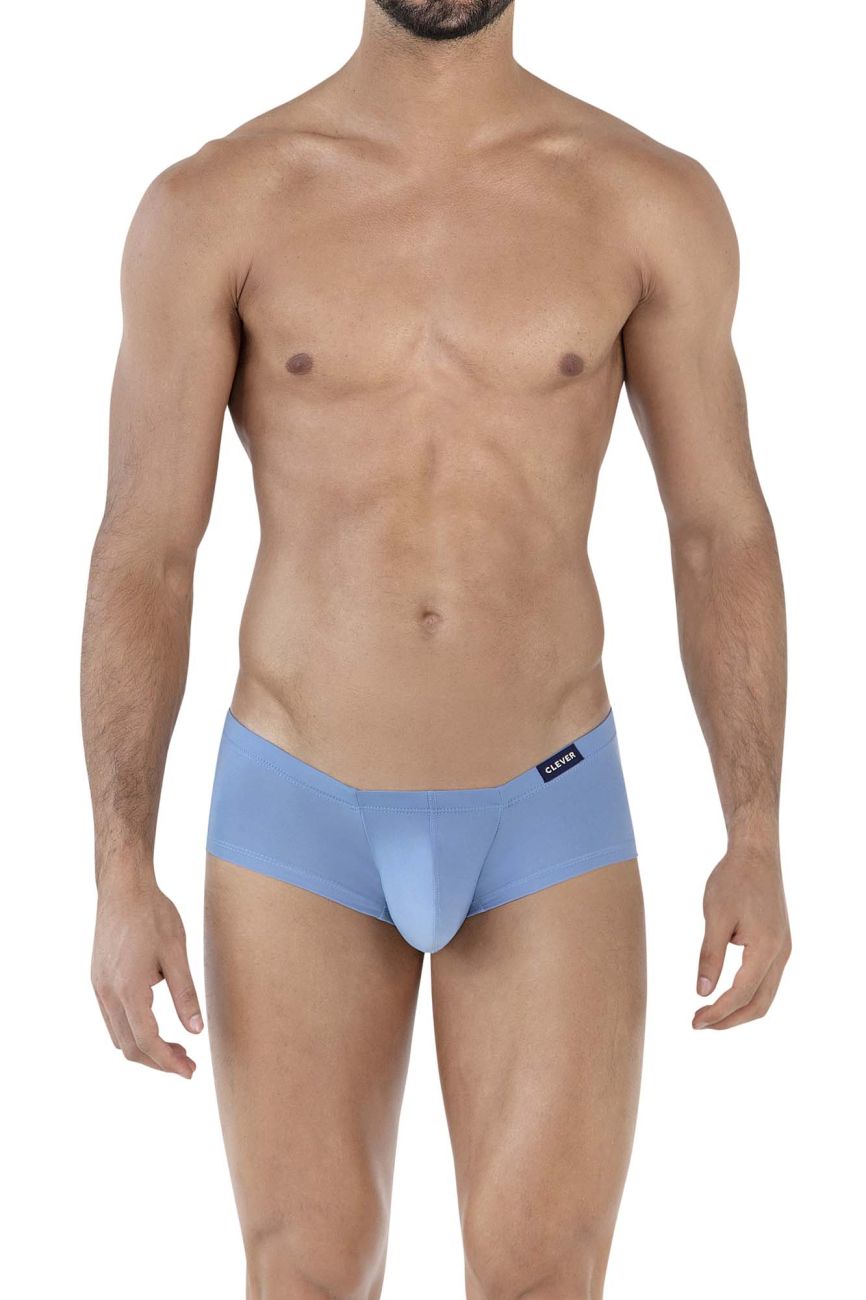 Clever Australian Latin Trunk - Red, Blue & Dark Blue 3-Pack | Comfortable Swim Briefs for Men, Beach & Pool Wear
