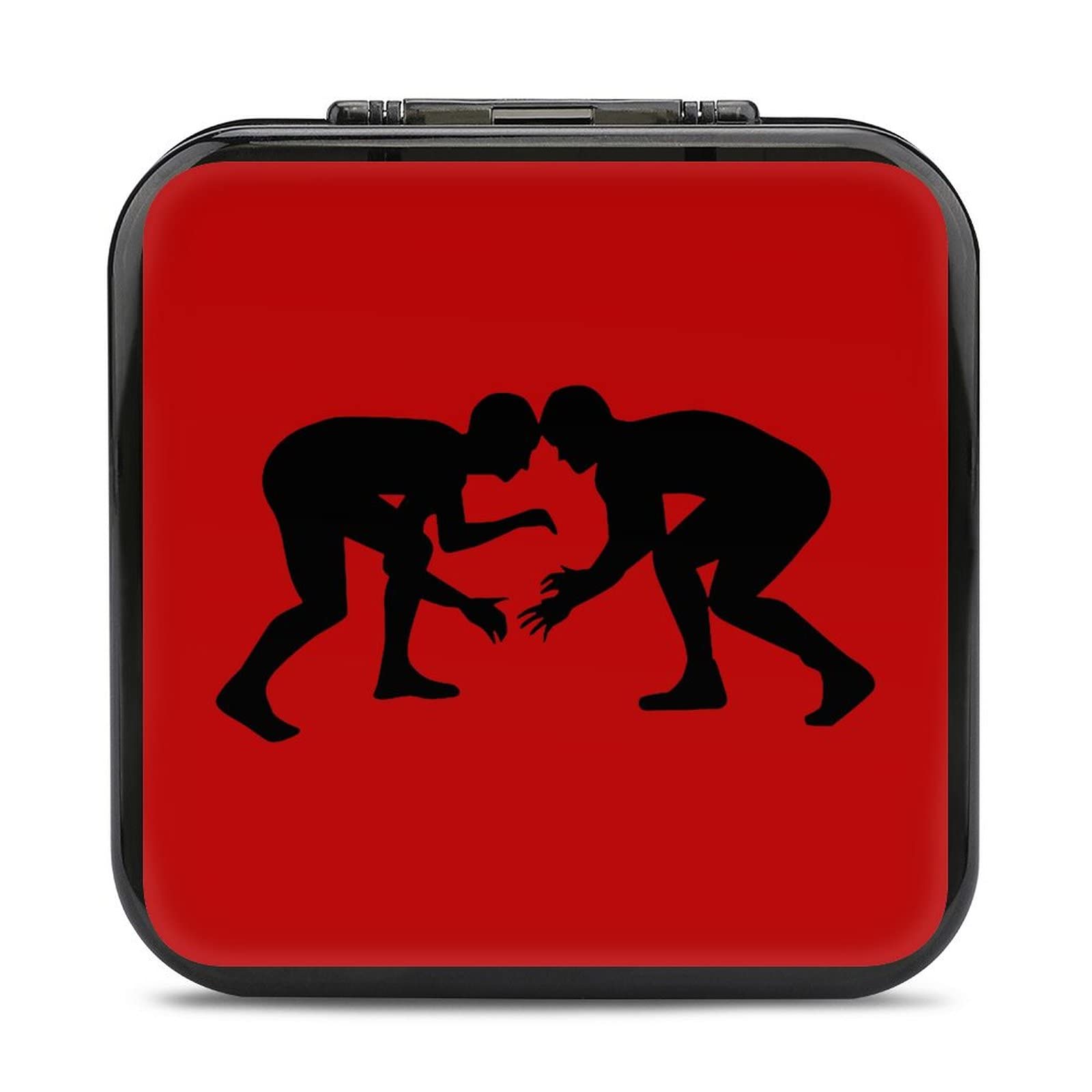 Premium Wrestling Game Card Case - 24 Slot Holder for Nintendo Switch - Durable Storage Box for Wrestling & Collectible Cards - Perfect for Travel, Tournaments & Gaming Events