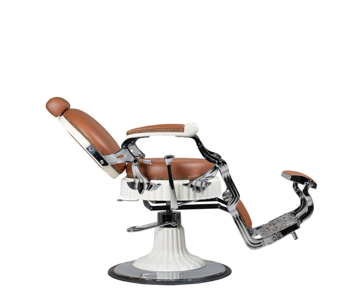 Franklin Barber Chair - Professional Salon Styling Chair for Haircuts & Shaves | Perfect for Barbershops, Salons & Home Grooming
