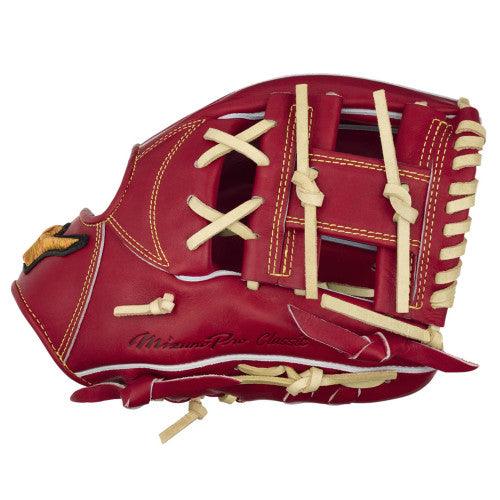 Mizuno Pro Classic 11.5 Inch Baseball Fielding Glove GMPC40 - Premium Leather Mitt for Infield & Outfield Players