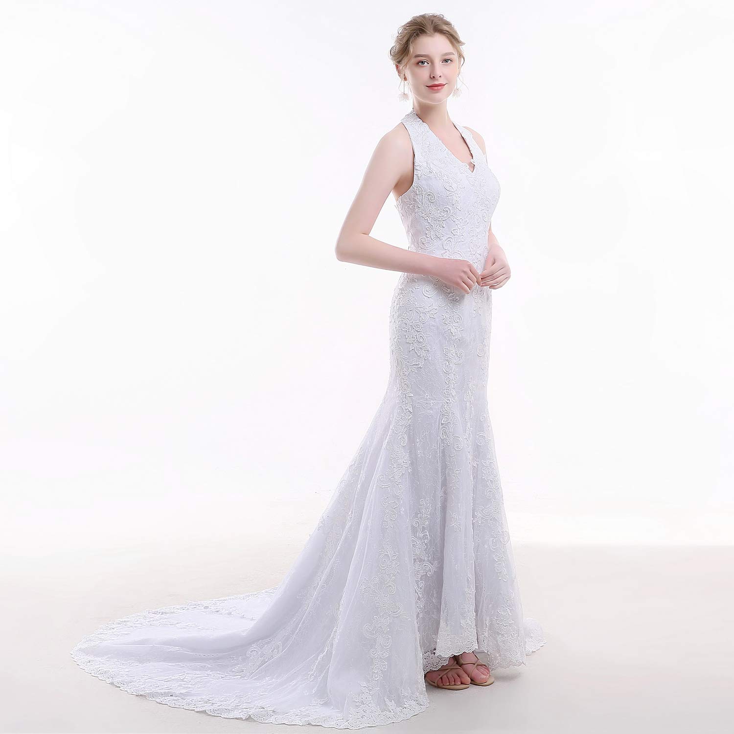 Elegant Mermaid Evening Gowns with Applique Details - Perfect for Weddings, Prom & Formal Events