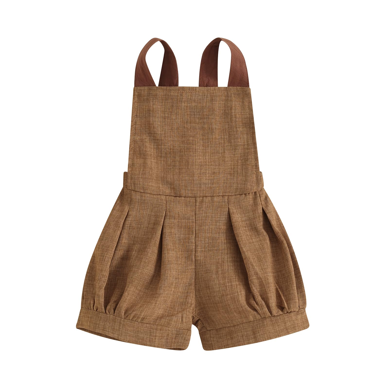 Baby Boys Summer Outfit - Suspenders Shorts & Sleeveless Romper Jumpsuit - Gentleman Style Bib Overalls - Perfect for Playdates, Beach Trips & Summer Photoshoots