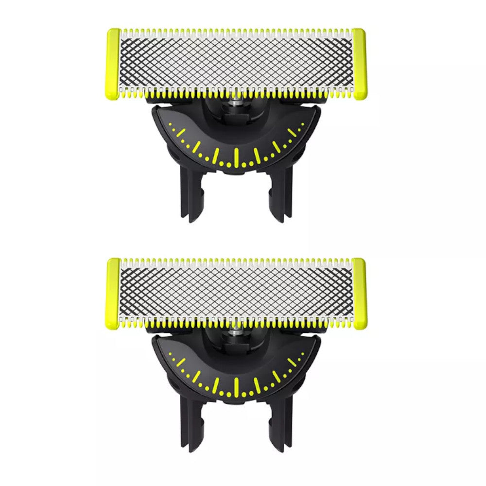 PHILIPS QP420/50 OneBlade 360 Replacement Blades 2 Pack - Compatible with All OneBlade Trimmers - Perfect for Facial Hair, Body Grooming & Travel