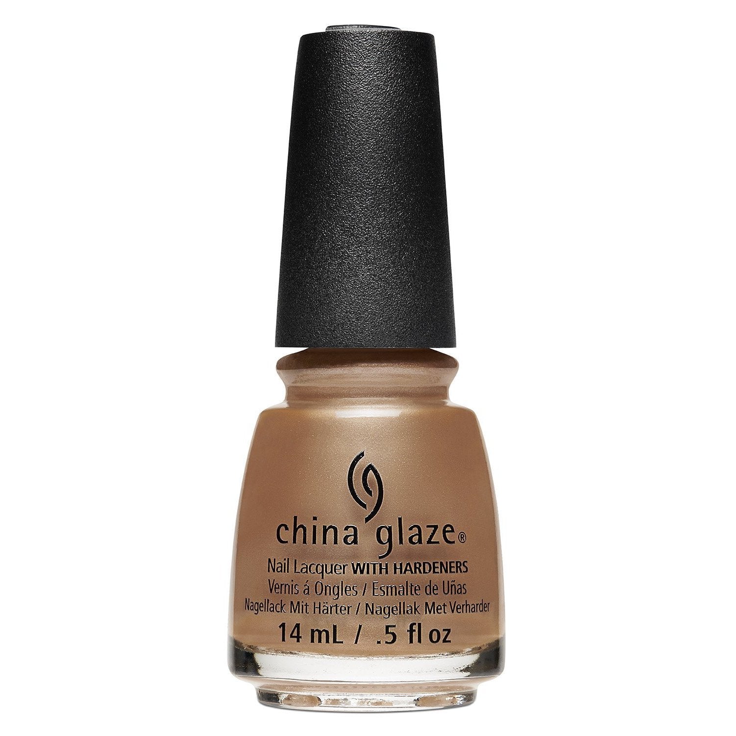 China Glaze Toast It Up! Nail Polish 0.5 oz #84109 - Long-Lasting Shimmer Finish for Manicures & Pedicures, Perfect for Parties, Weddings & Everyday Wear