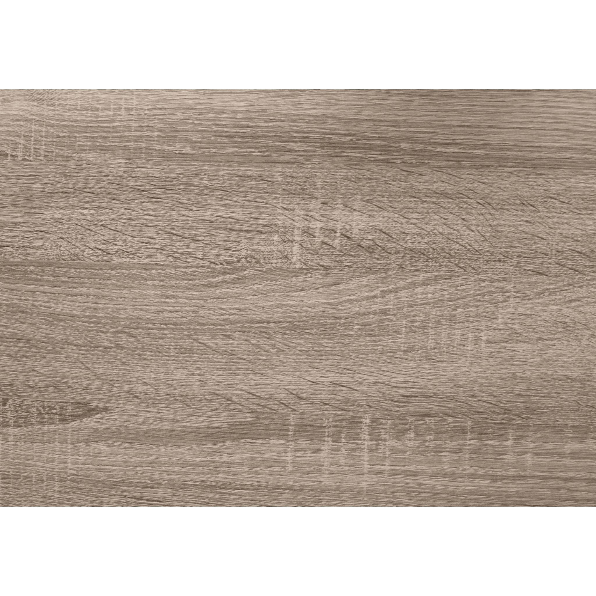 Modern Dark Taupe Console Table - Entryway Sofa Table with Storage Shelf for Hallway, Living Room & Bedroom Decor