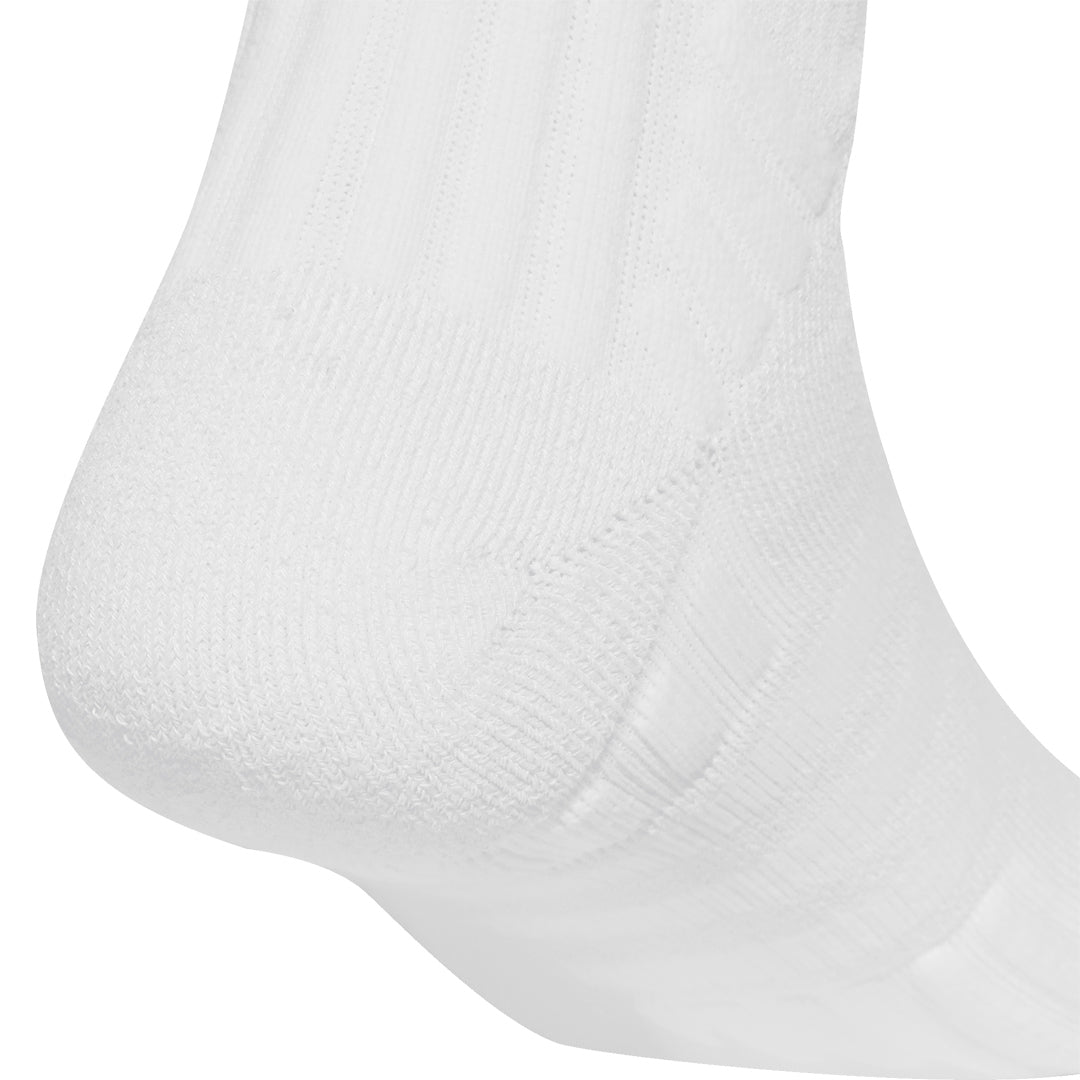Adidas Tennis Originals Crew Socks 1-Pack - White/Green - Comfortable Athletic Socks for Men & Women - Perfect for Tennis, Running & Casual Wear