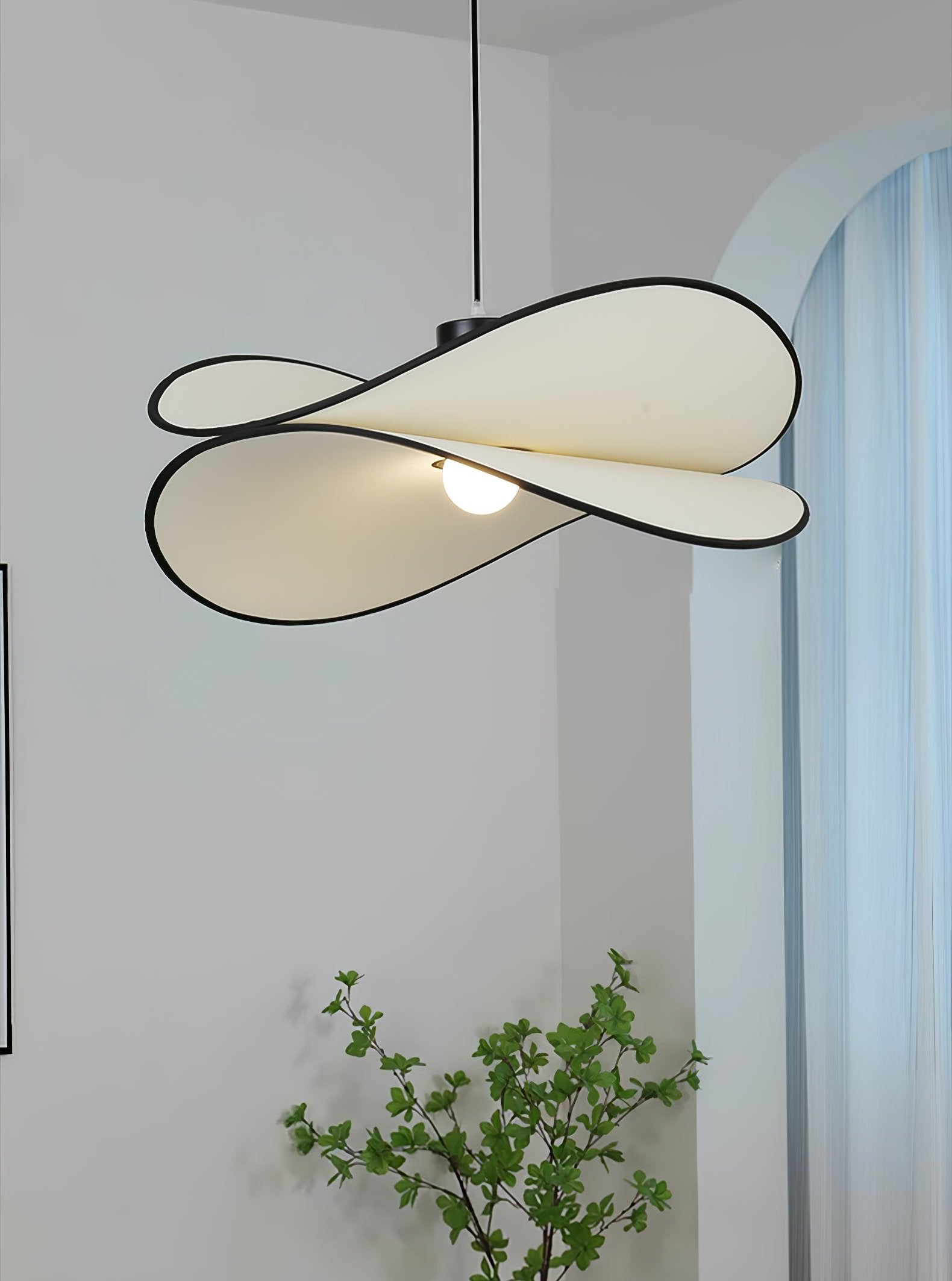 Chloe Modern Pendant Light - Elegant Hanging Lamp for Dining Room, Kitchen, Bedroom & Living Room Decor - Stylish Ceiling Lighting Fixture for Home & Office